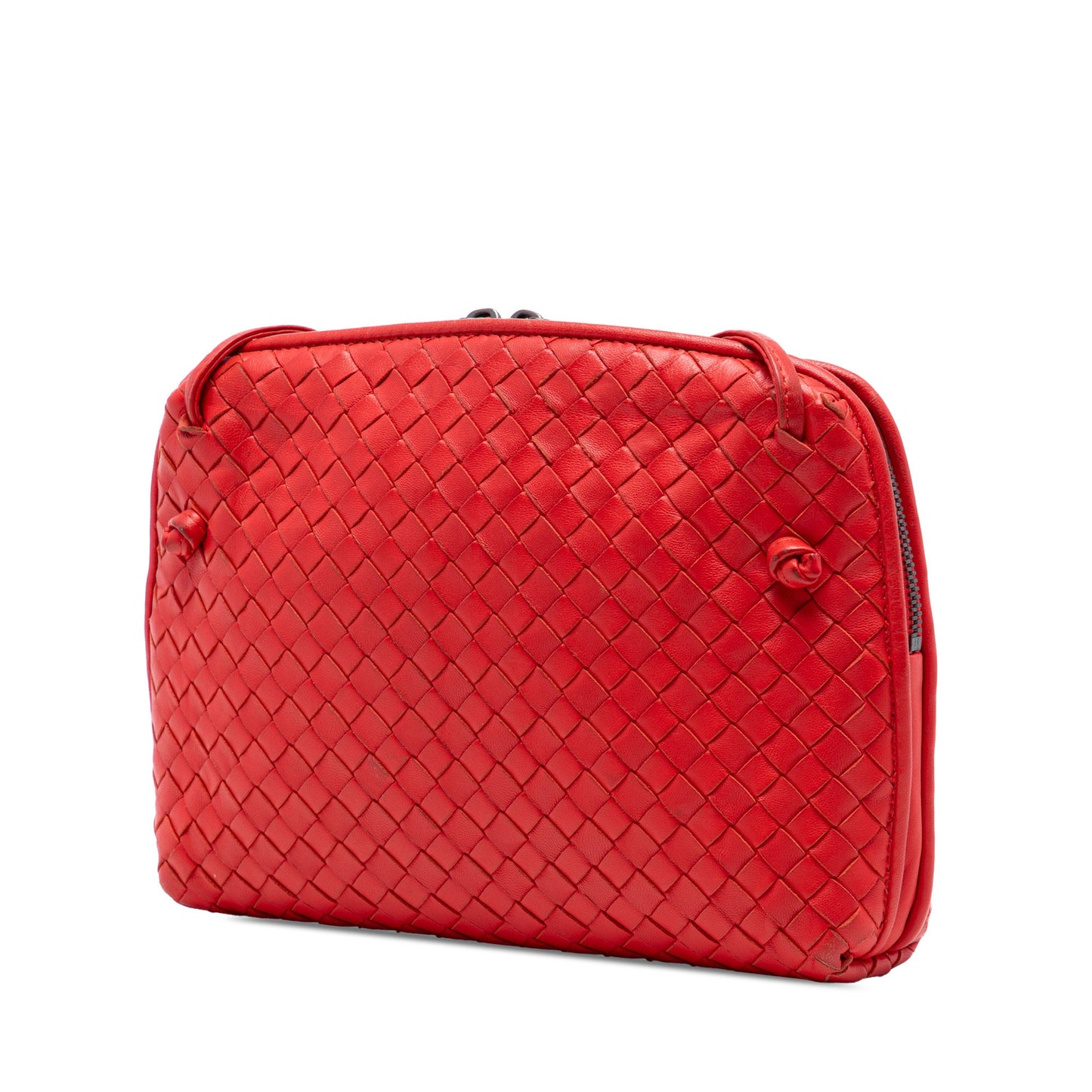 Bottega Veneta Nappa Intrecciato Nodini Crossbody