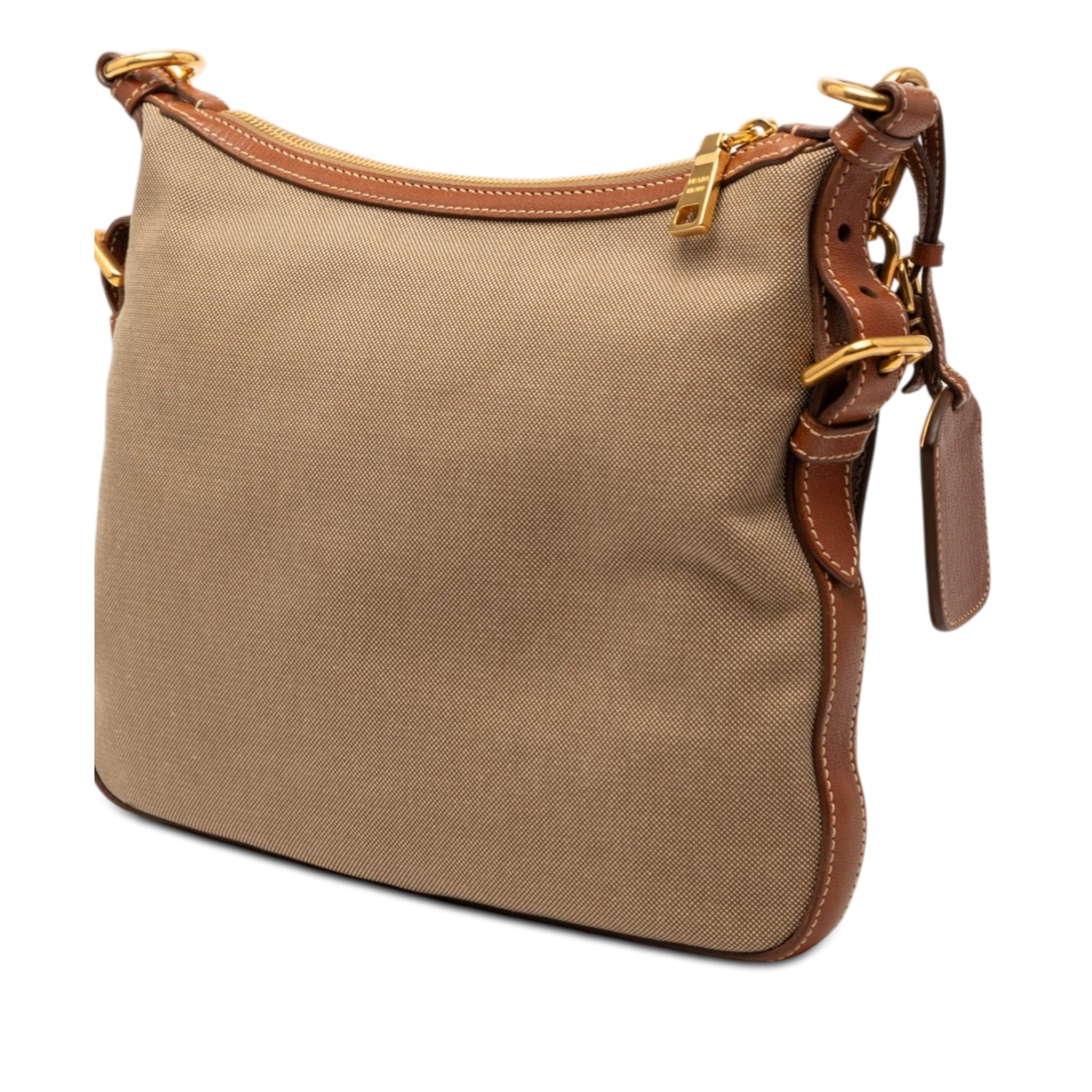 Prada Canvas Canapa Logo Crossbody
