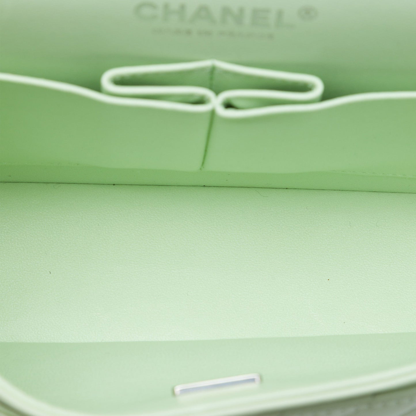 Chanel Small Classic Chevron Lambskin Double Flap