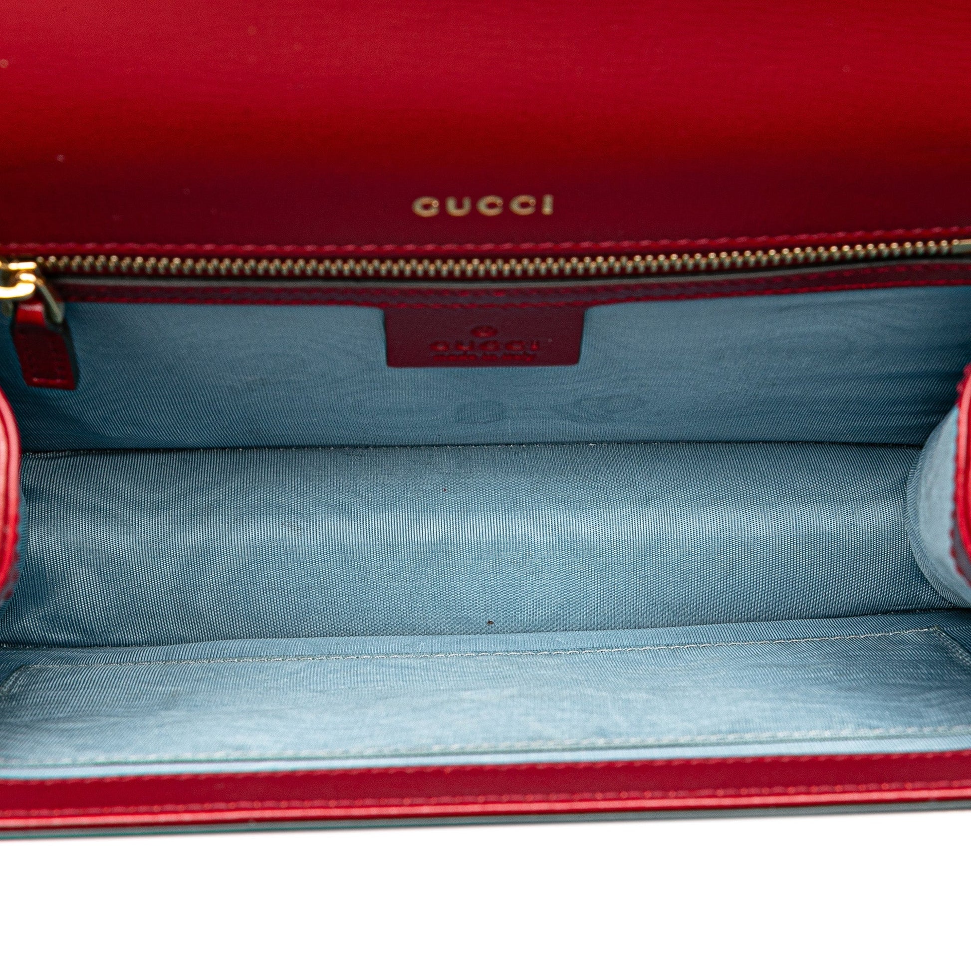 Gucci Small Suede GG Ring Torchon Crossbody