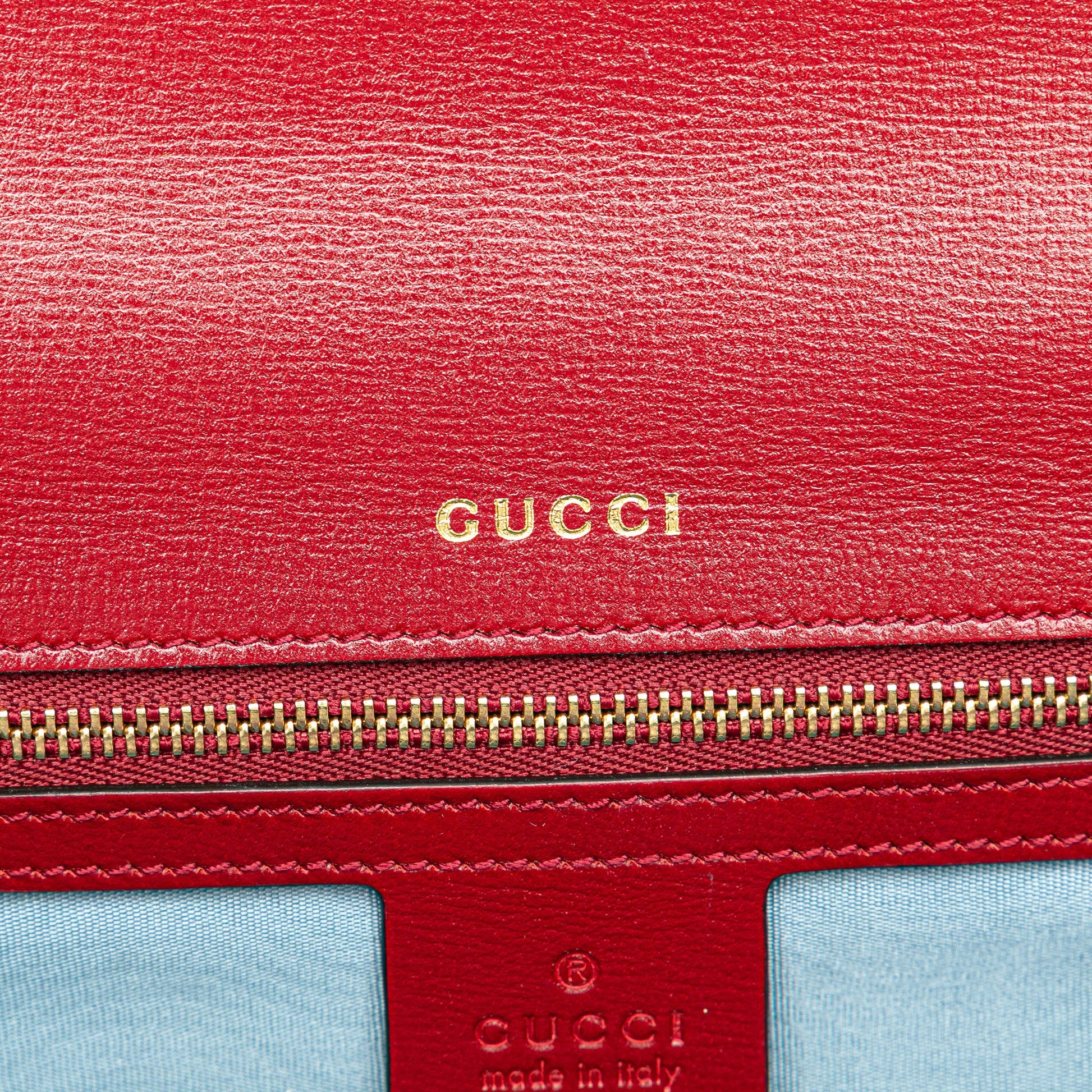 Gucci Small Suede GG Ring Torchon Crossbody