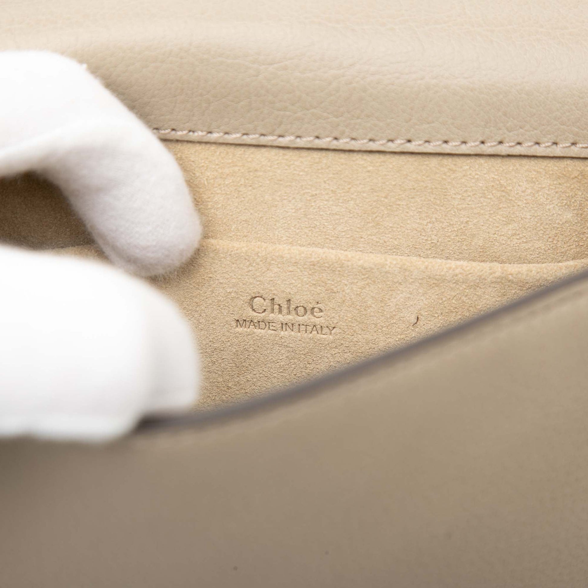 Chloé Small Leather Nile Bracelet Satchel