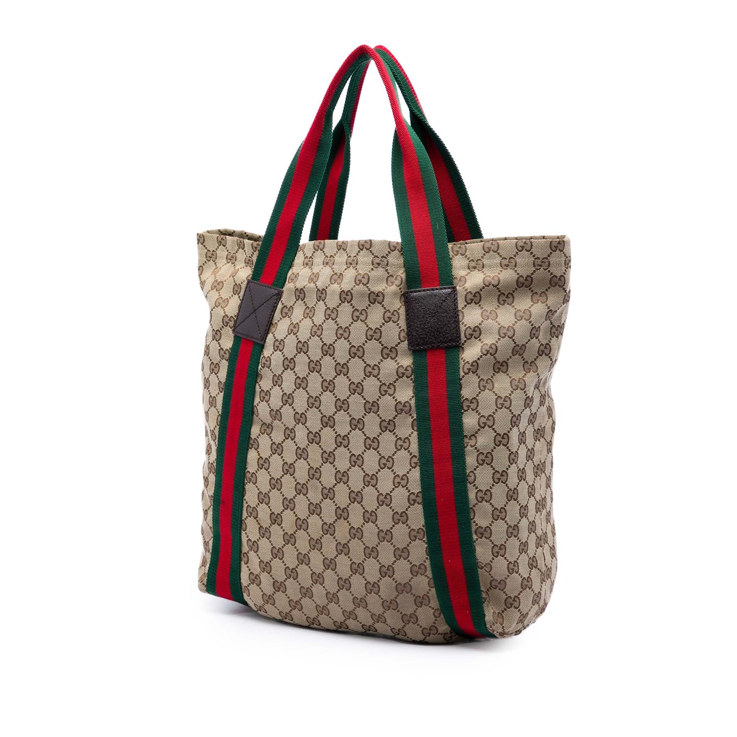 Gucci GG Canvas Web Tote