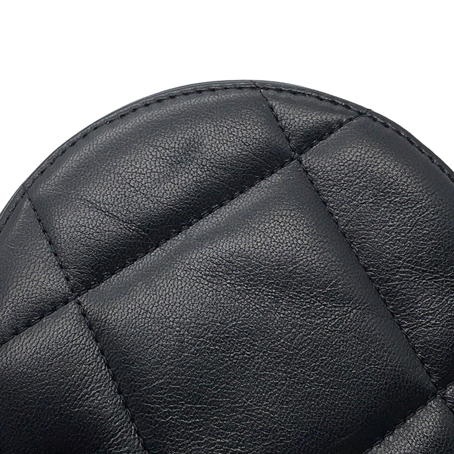 Chanel Lambskin 19 Round Clutch with Chain