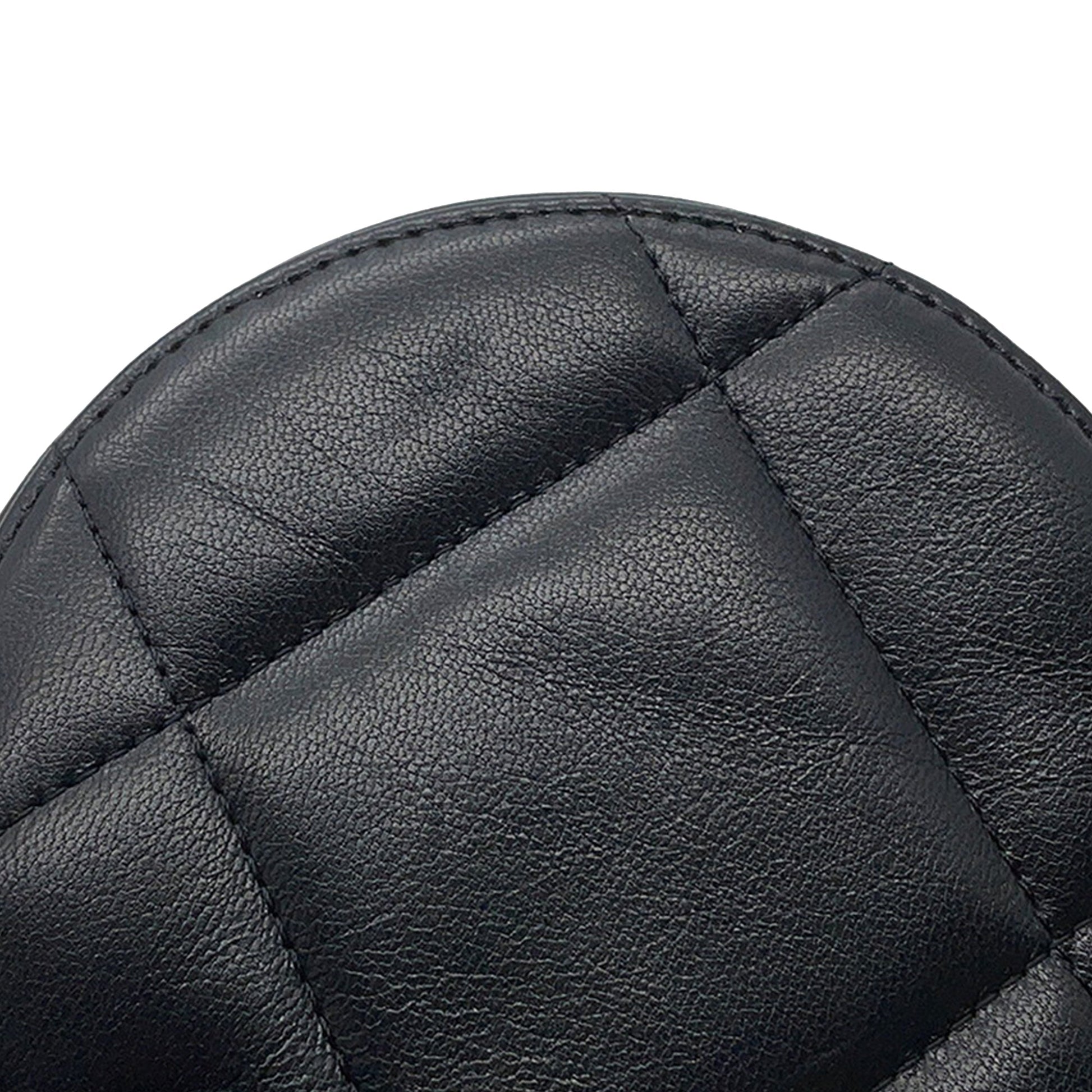 Chanel Lambskin 19 Round Clutch with Chain