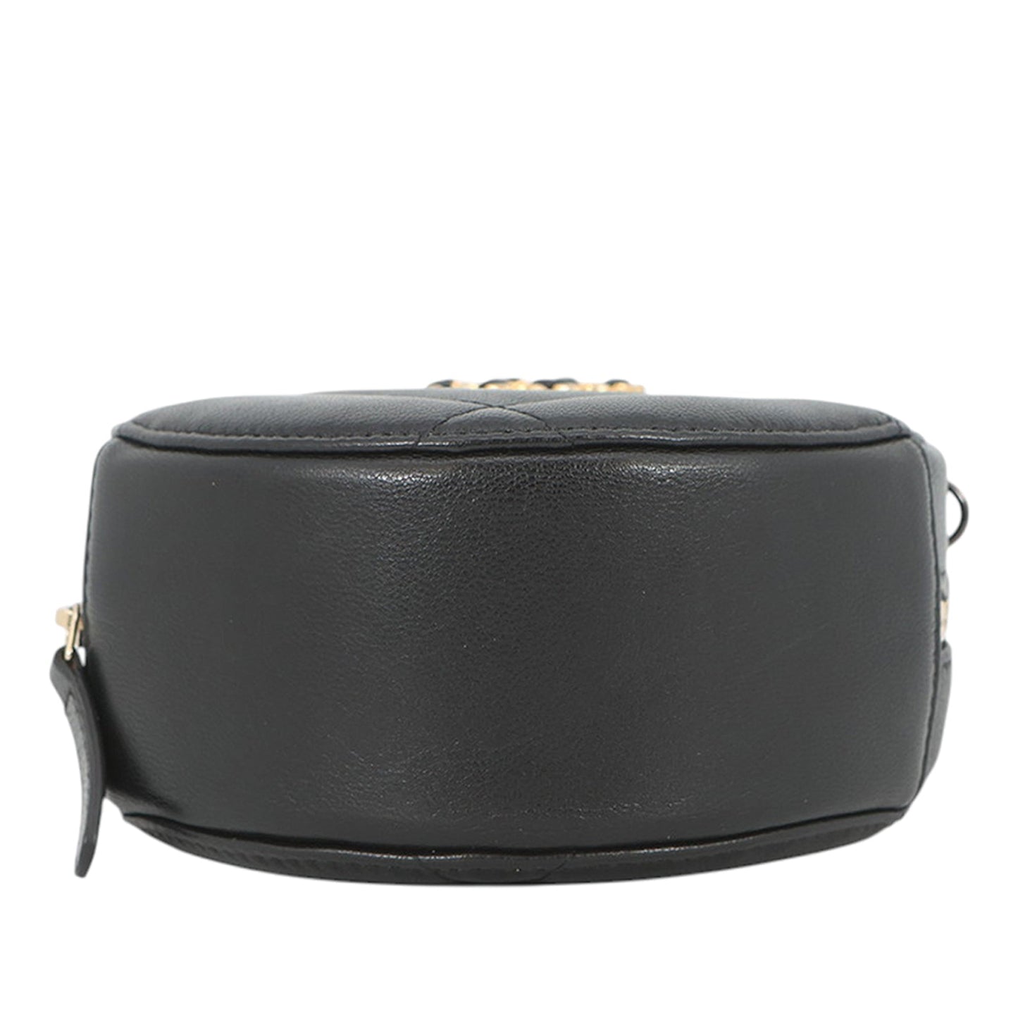Chanel Lambskin 19 Round Clutch with Chain