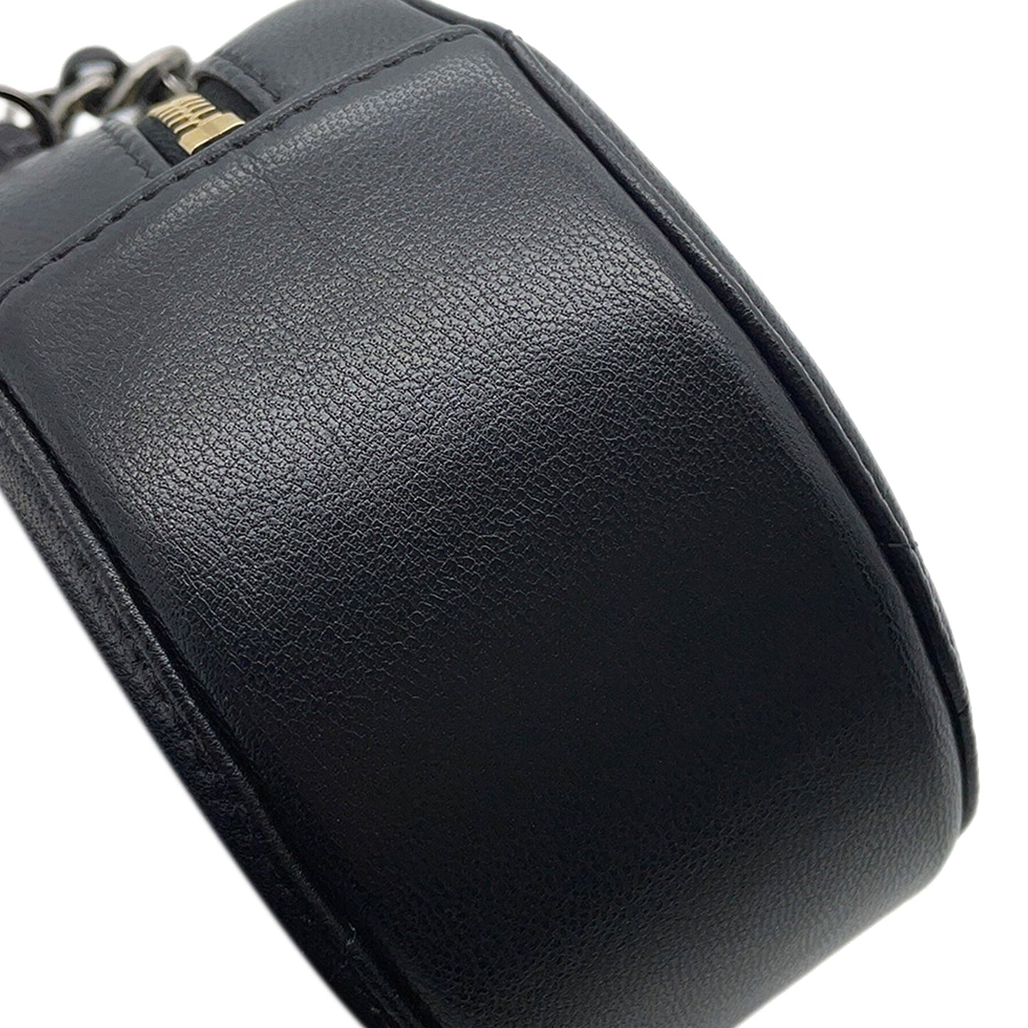 Chanel Lambskin 19 Round Clutch with Chain