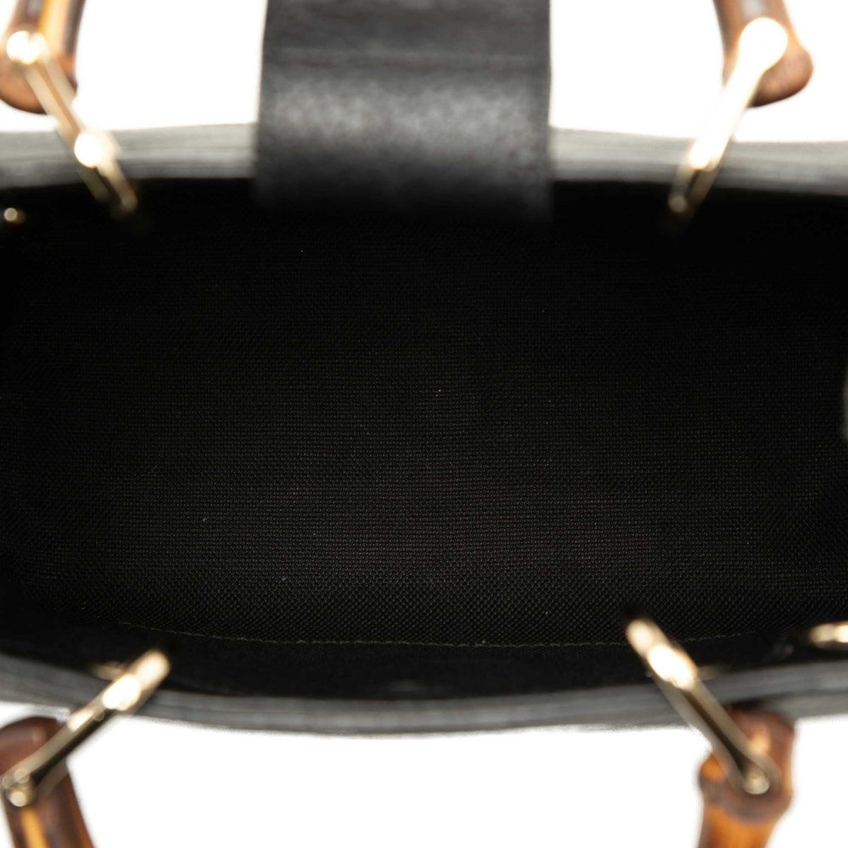 Gucci Mini Calfskin Bamboo Shopper Satchel