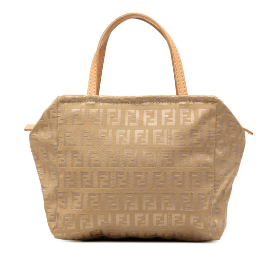 Fendi Mini Zucchino Canvas Handbag