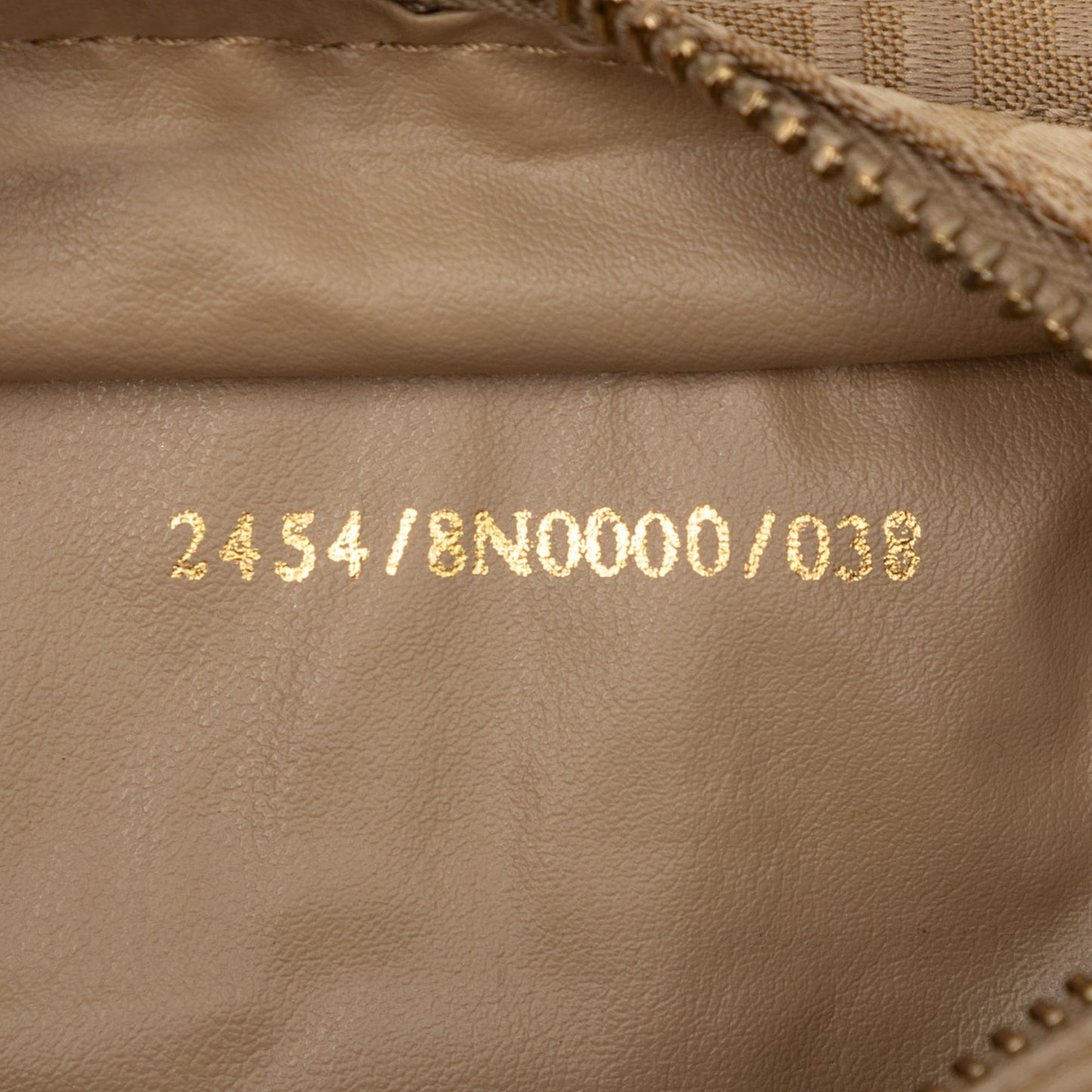 Fendi Mini Zucchino Canvas Handbag