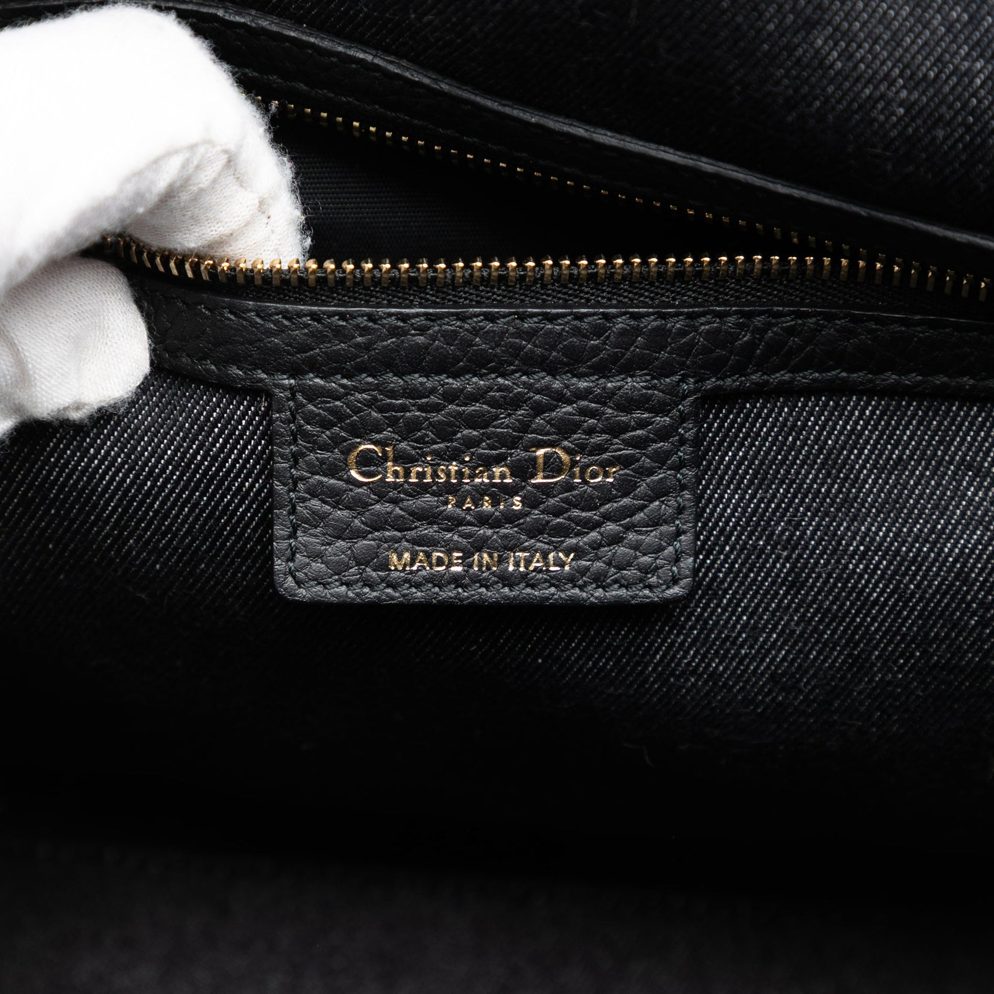 Dior Denim Patch D Light Satchel