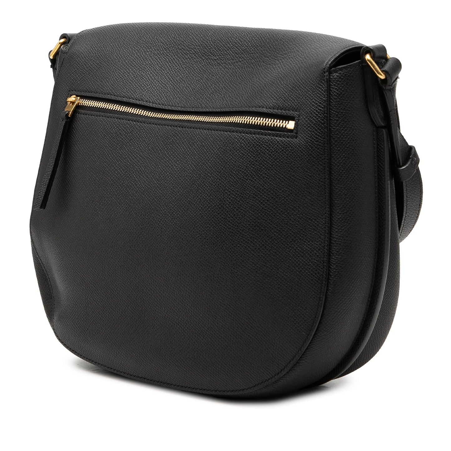Celine Medium Grained Calfskin Trotteur Crossbody