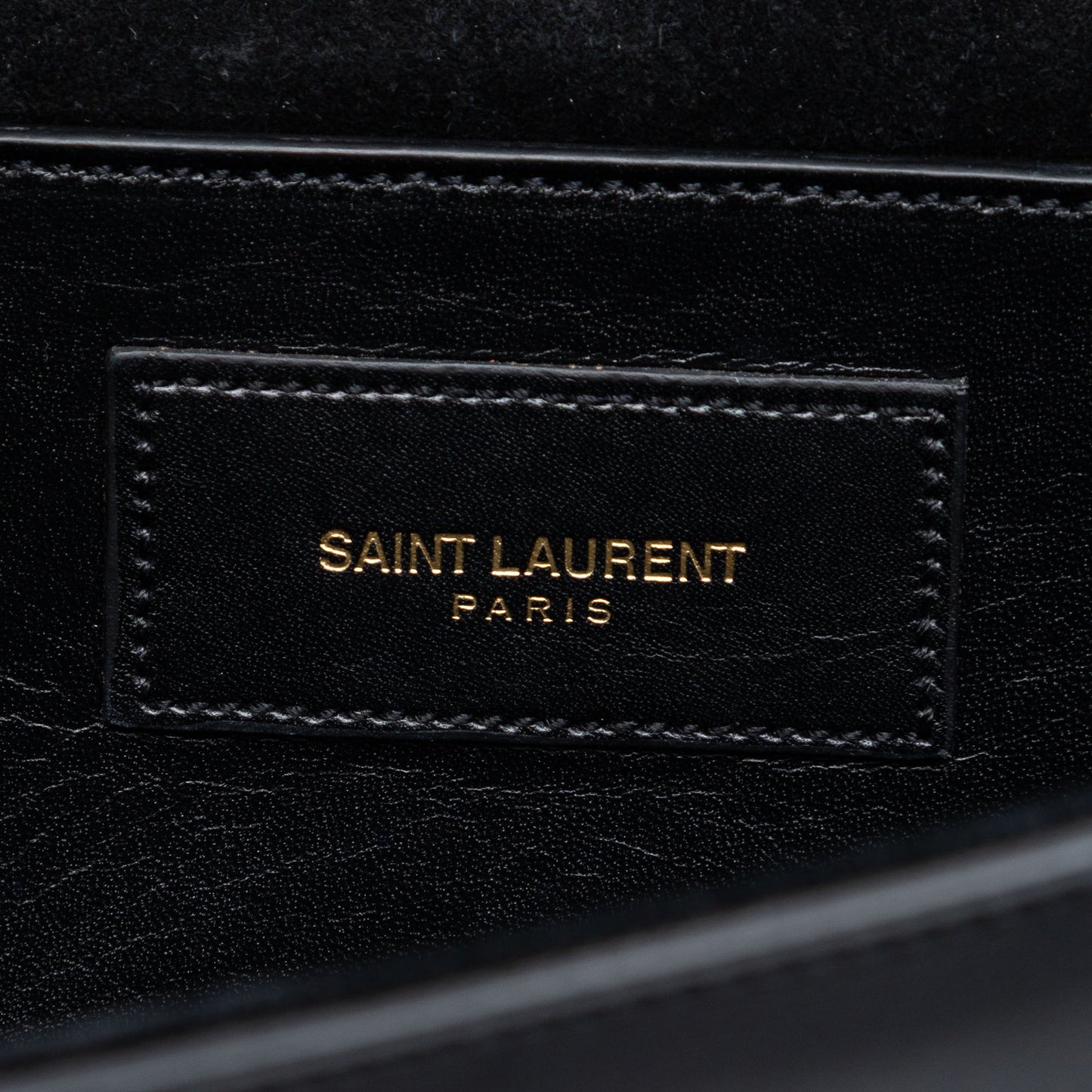Saint Laurent Smooth Calfskin Cassandre Tassel Clutch