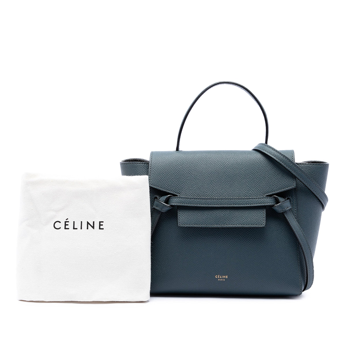 Celine Nano Grained Calfskin Belt Bag