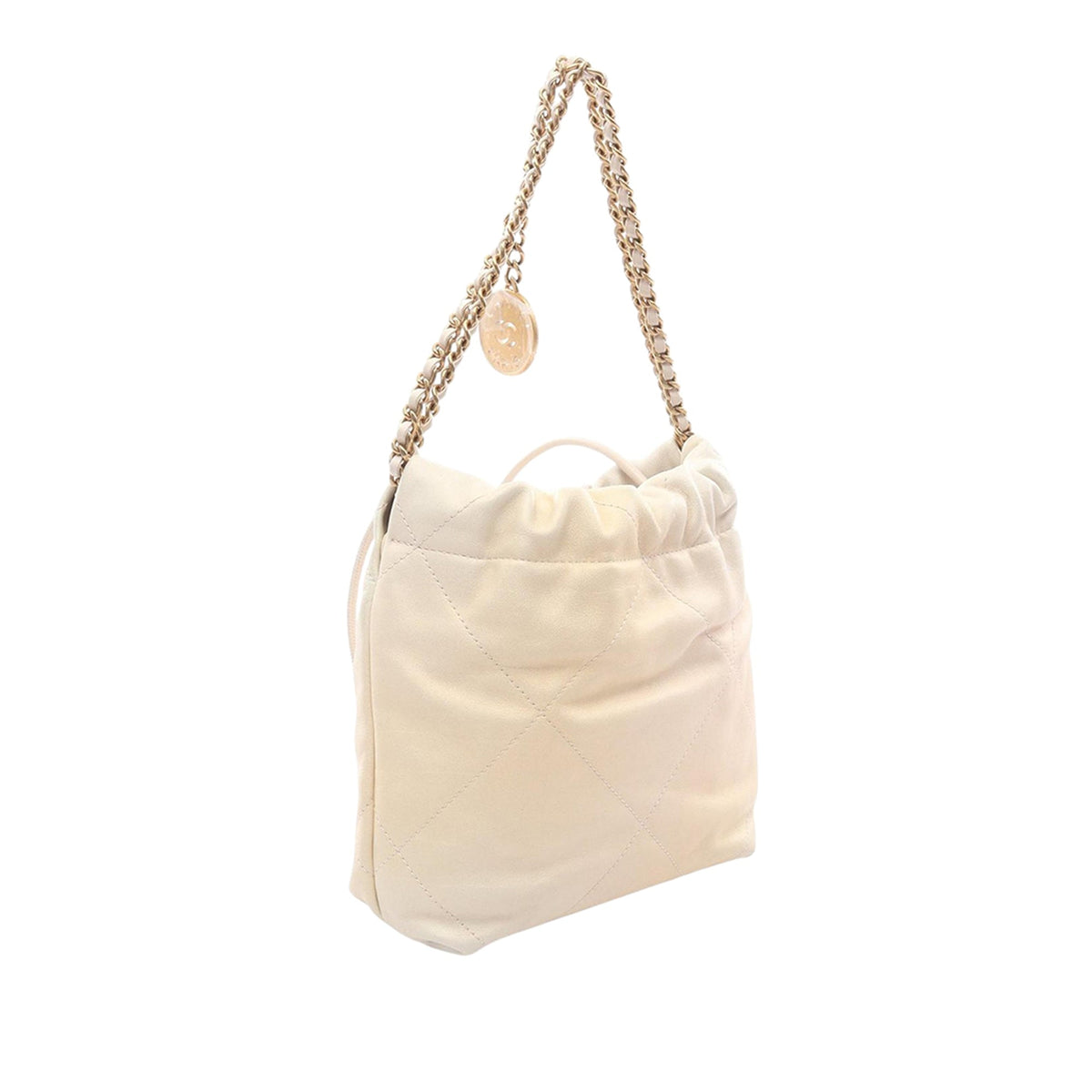 Chanel Mini Shiny Calfskin 22 Handbag