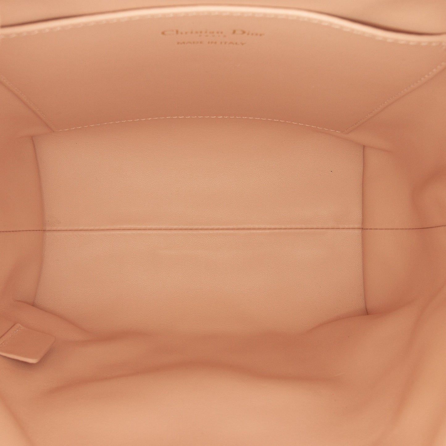 Dior Small Lambskin Macrocannage Caro Bucket Bag