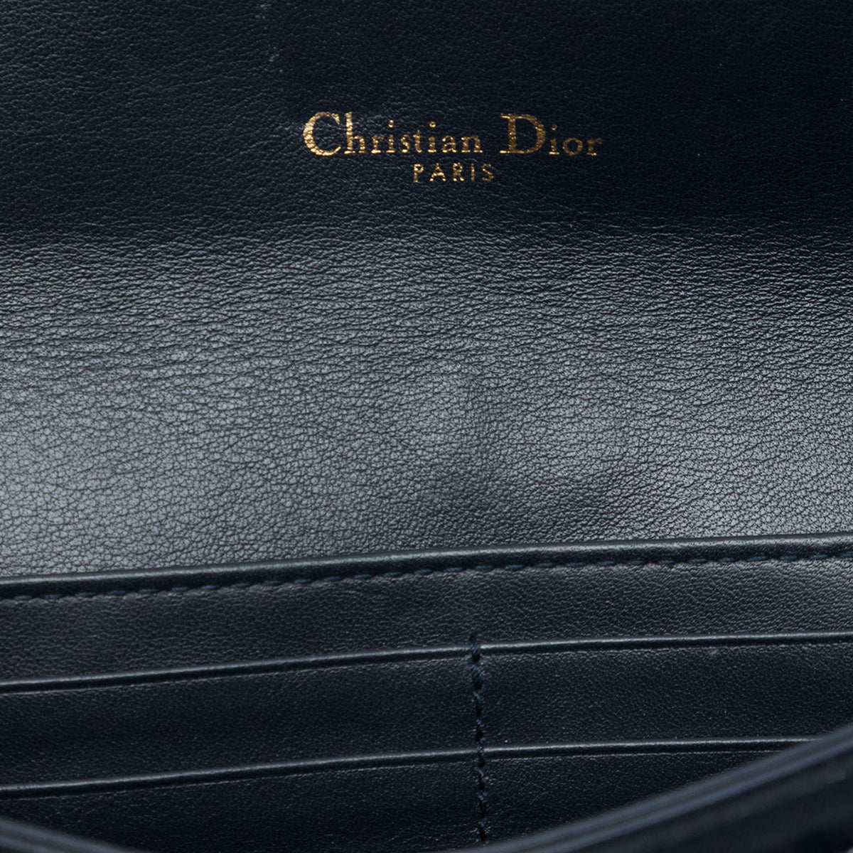 Dior Oblique Canvas Saddle Wallet On Chain