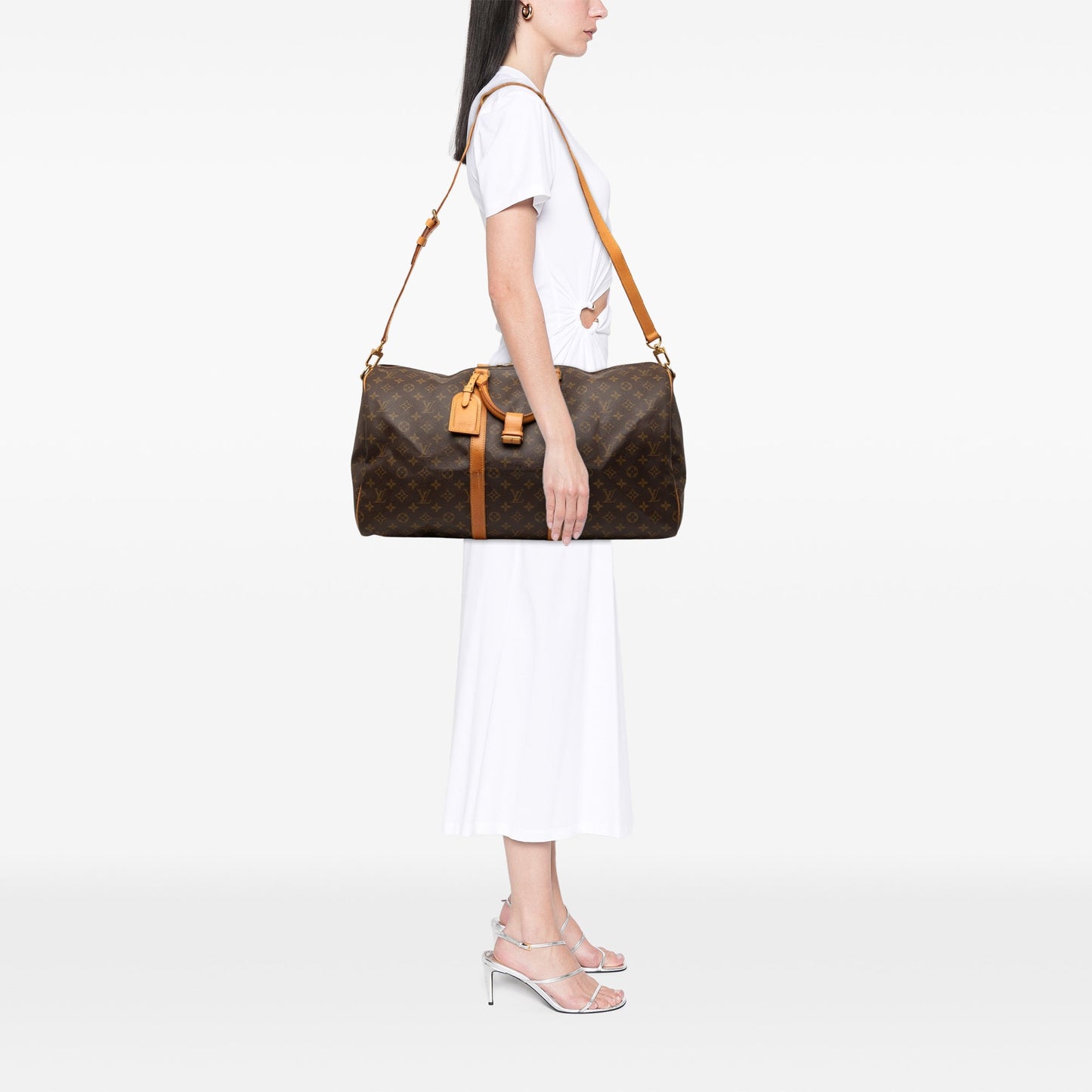 Louis Vuitton Monogram Keepall Bandouliere 55