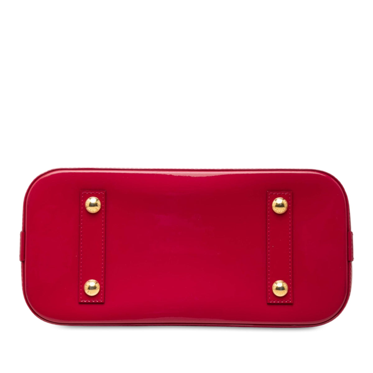 Louis Vuitton Monogram Vernis Alma PM — Red