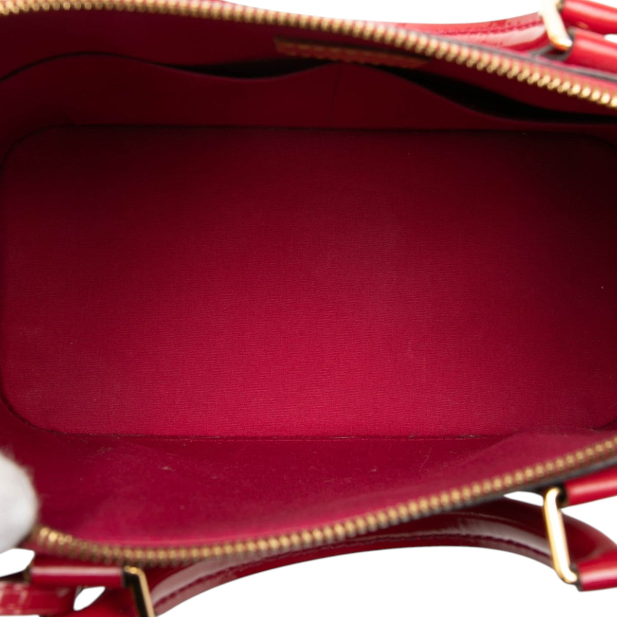 Louis Vuitton Monogram Vernis Alma PM — Red