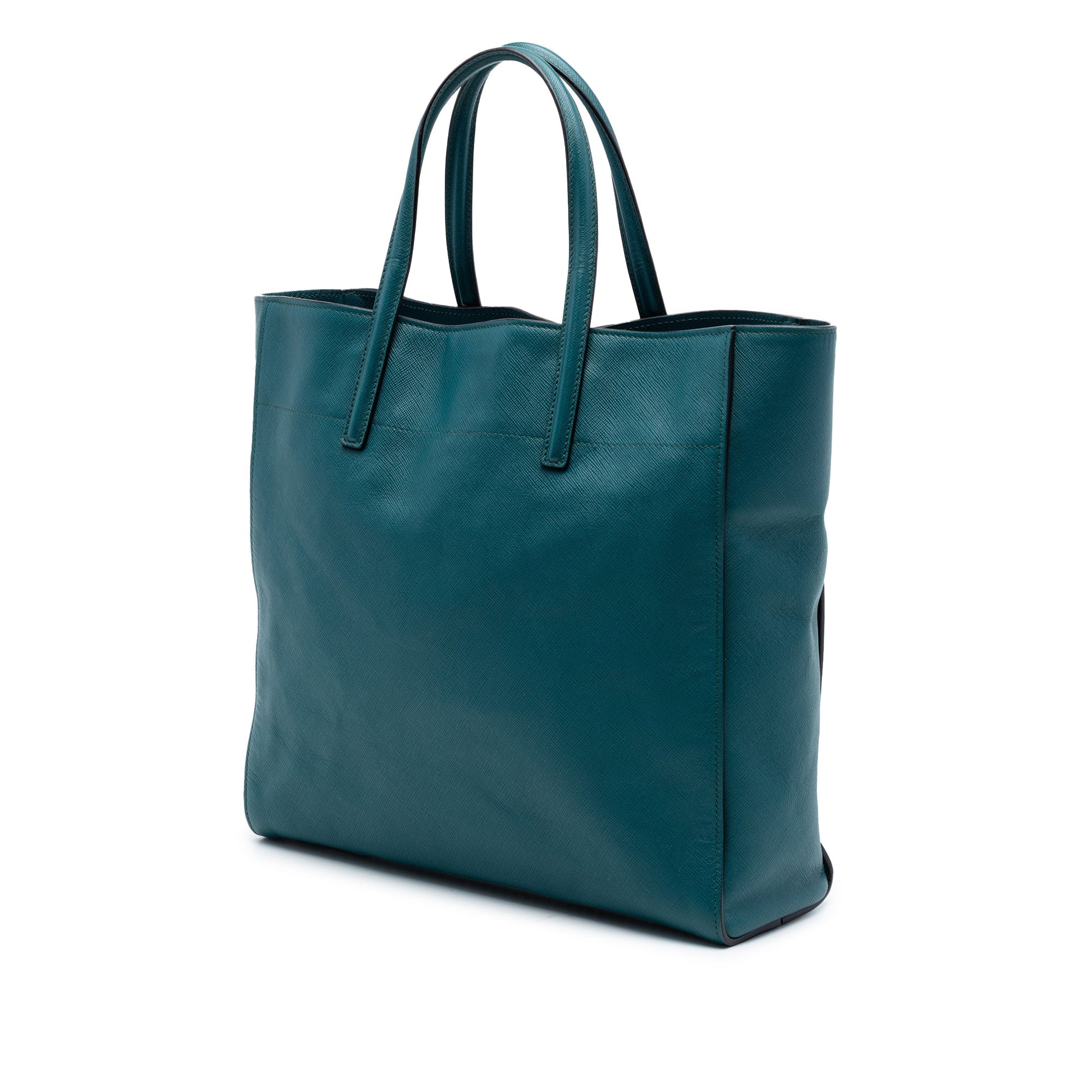 Prada Saffiano Soft Triple Pocket Tote