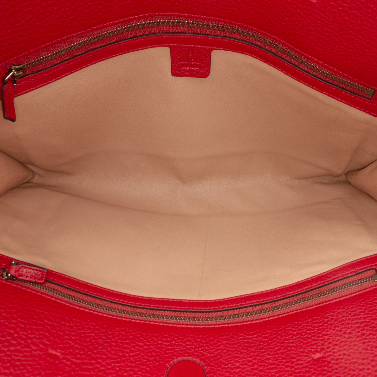 Gucci Leather Bamboo Tassel Clutch
