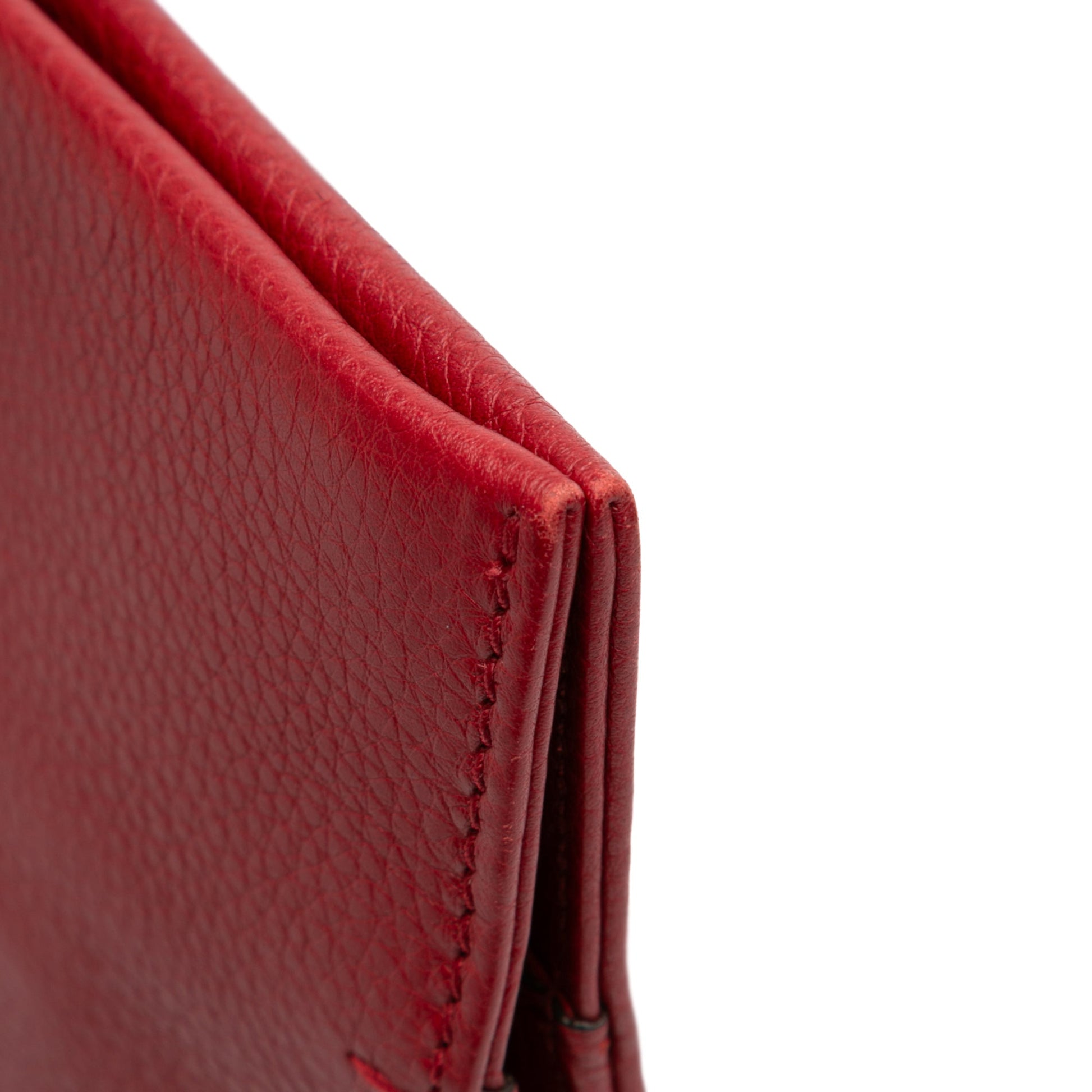 Gucci Leather Bamboo Tassel Clutch