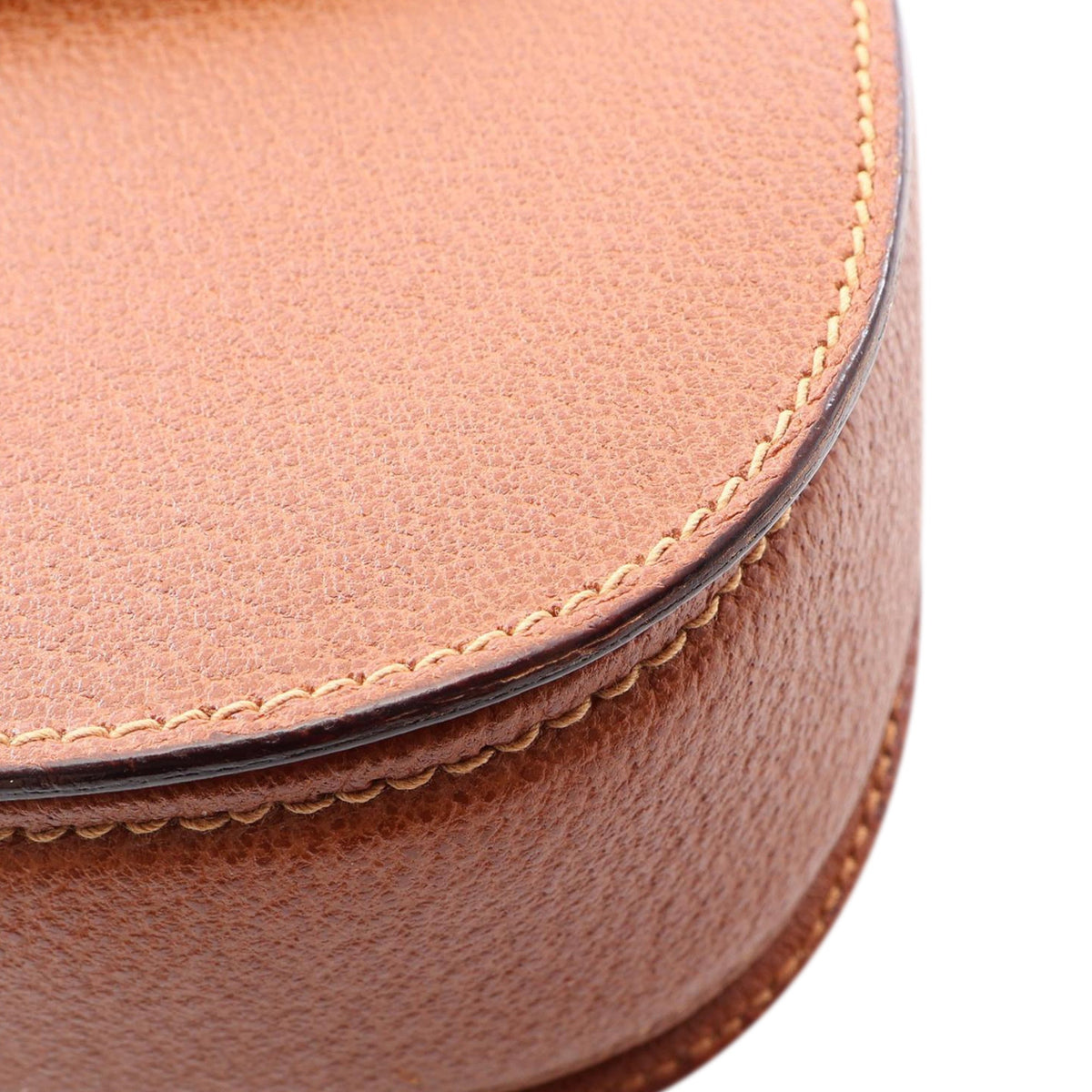 Gucci Small Grained Calfskin Bamboo Top Handle Bag