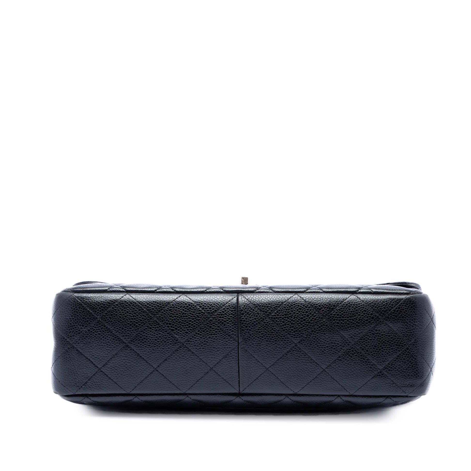 Chanel Jumbo Classic Caviar Single Flap