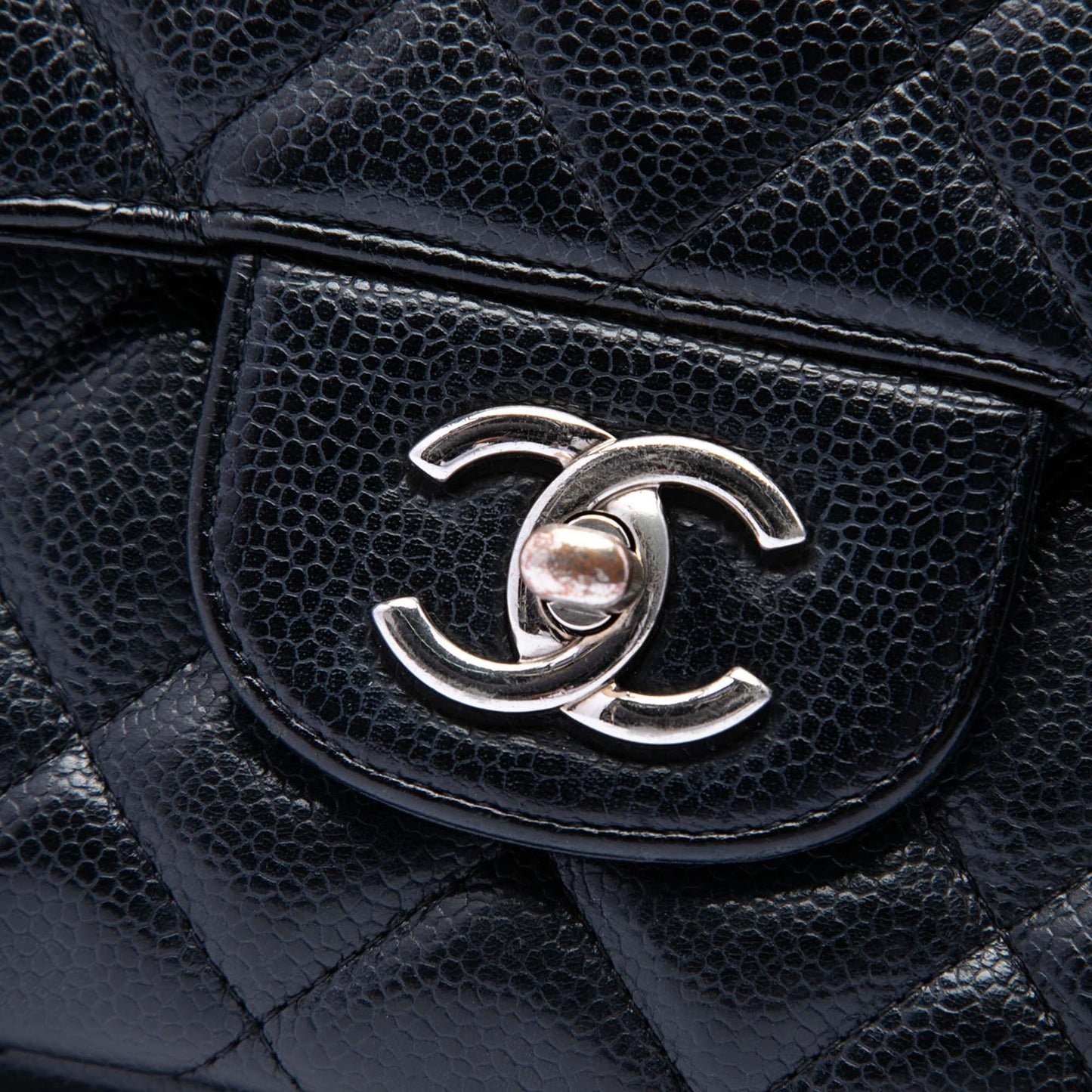 Chanel Jumbo Classic Caviar Single Flap