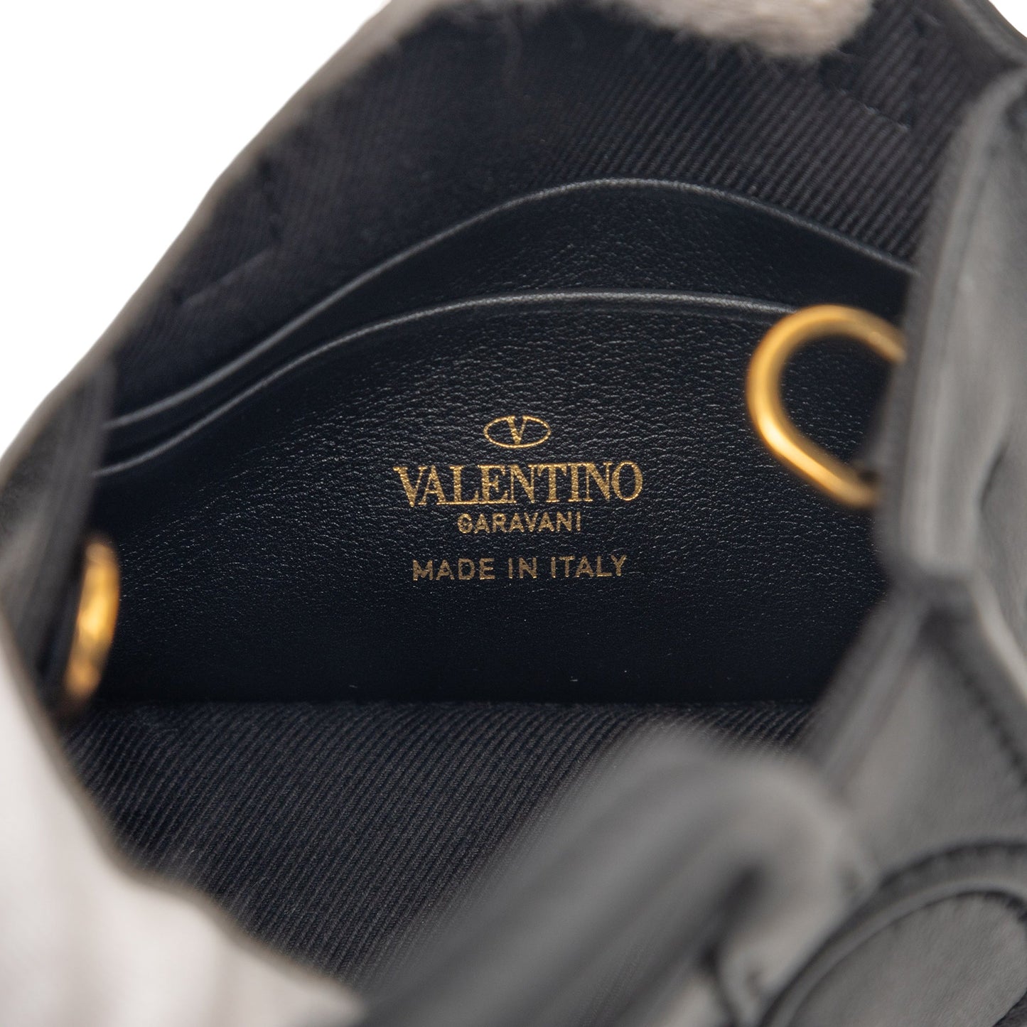 Valentino Mini Leather VLogo Walk Tote