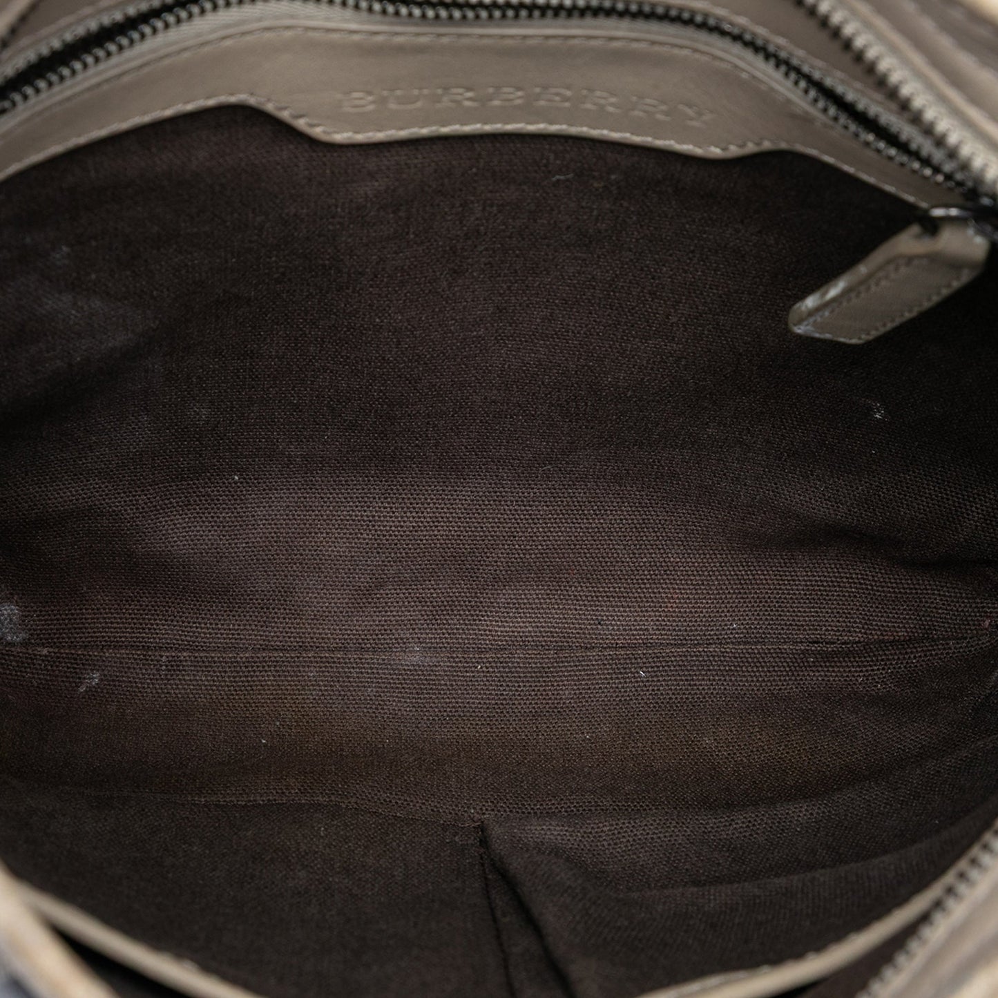 Burberry Smoke Check Coated Canvas Hartham Crossbody