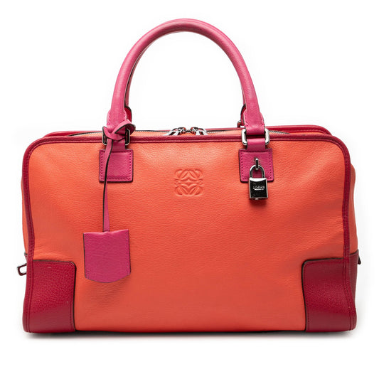 LOEWE Tricolor Leather Amazona 36