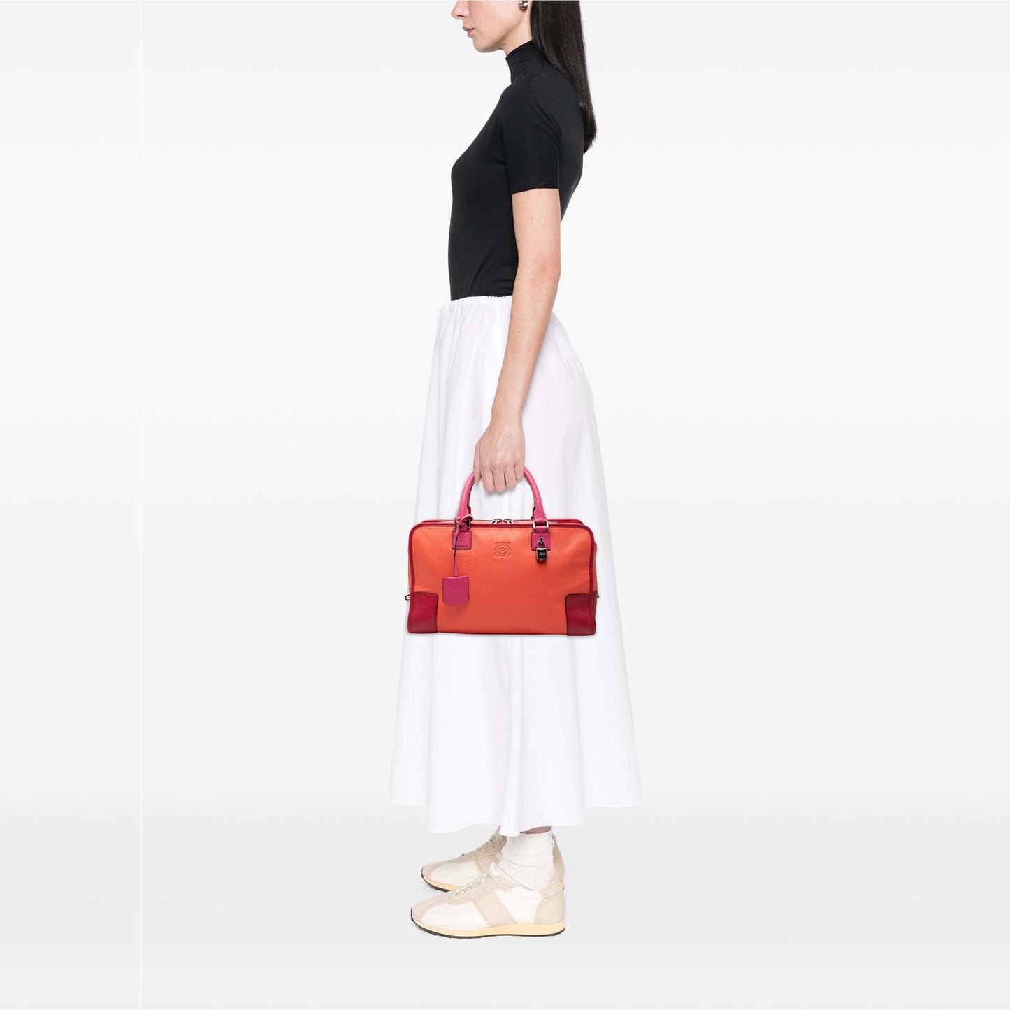 LOEWE Tricolor Leather Amazona 36