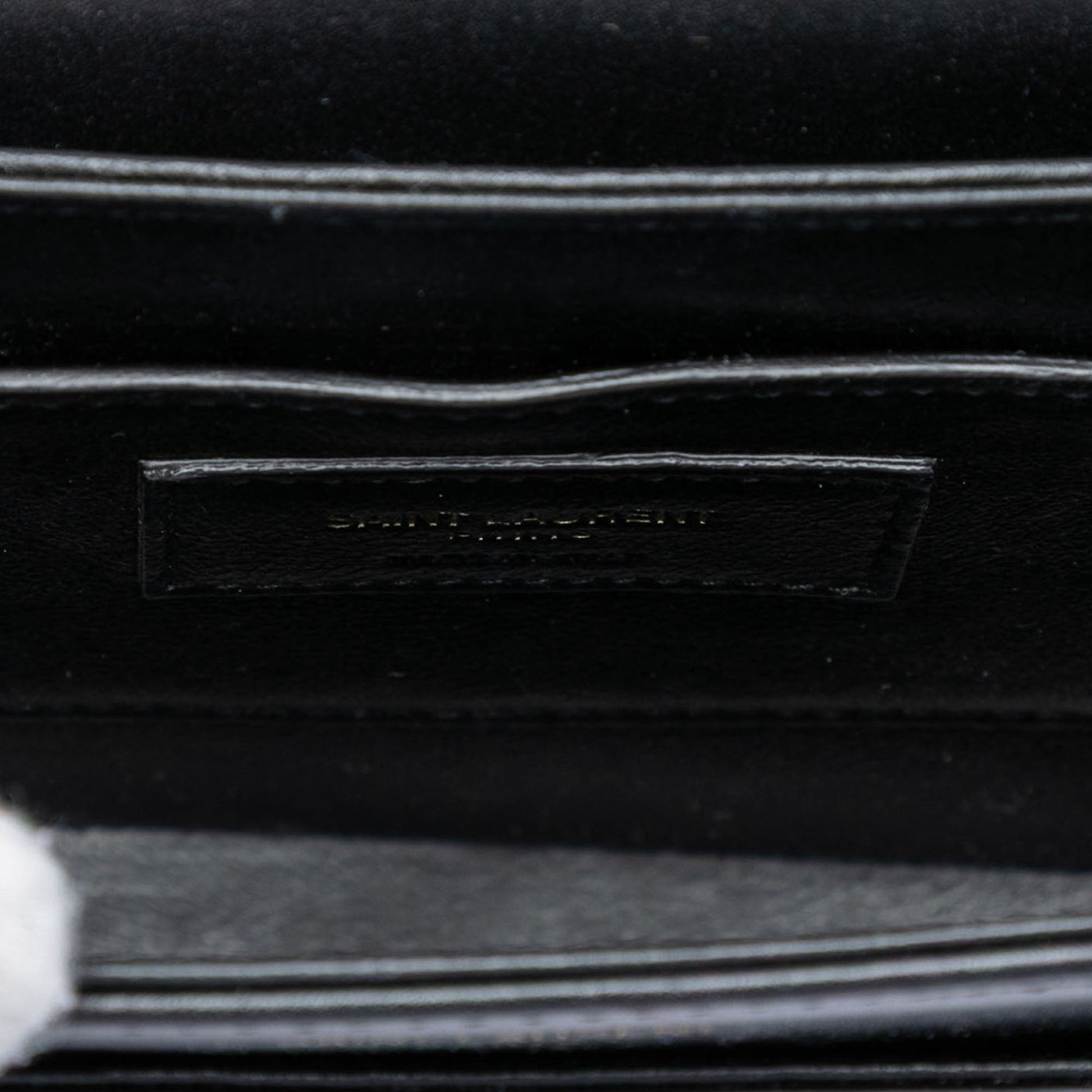 Saint Laurent Small Canvas Striped Solferino Satchel In Box
