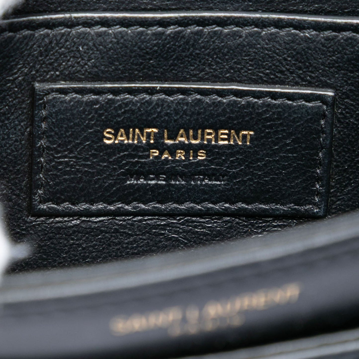 Saint Laurent Small Canvas Striped Solferino Satchel In Box