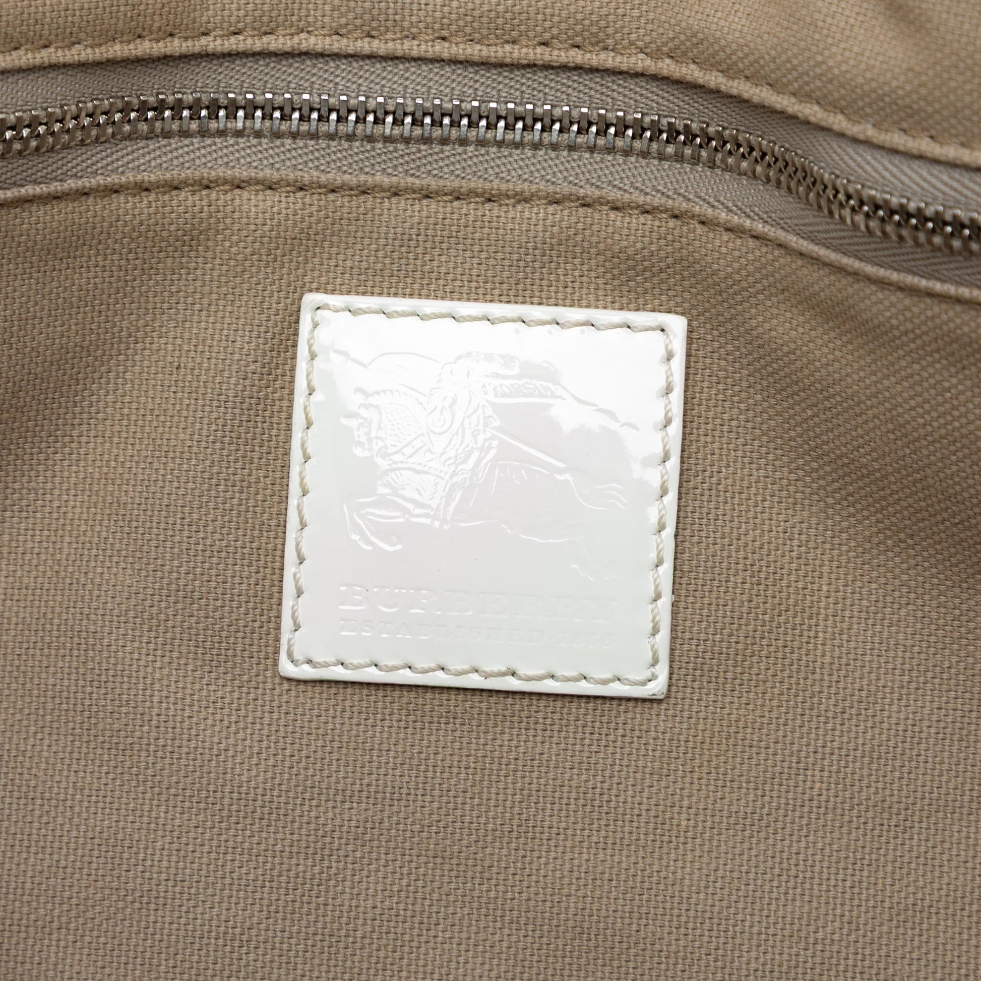 Burberry House Check Coated Canvas Hearts Tote