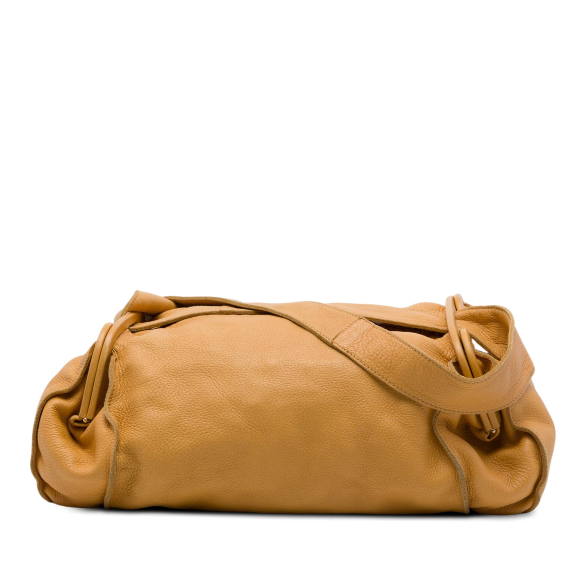 Bottega Veneta Leather Side Pocket Shoulder Bag
