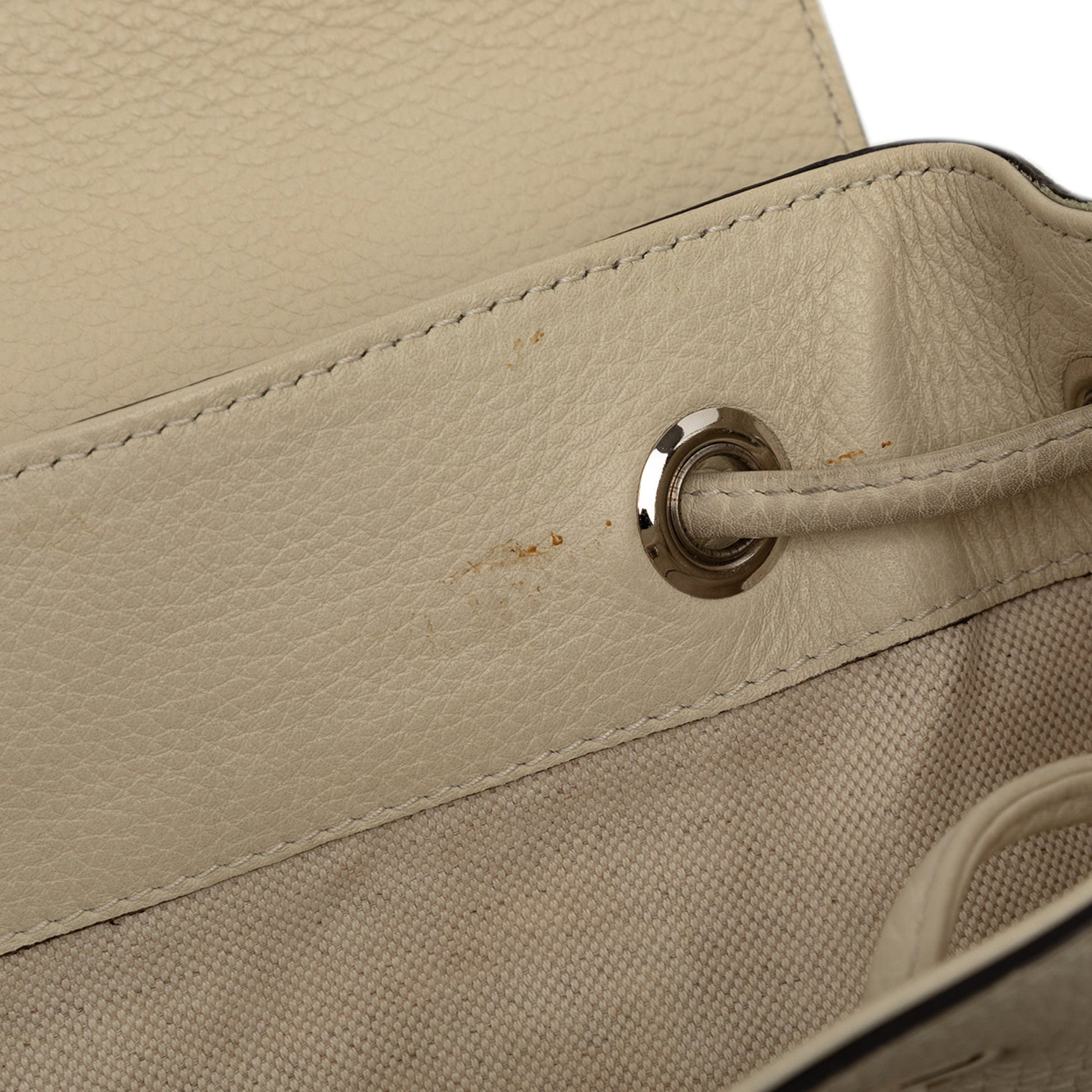 Gucci Leather Bamboo Tassel Backpack