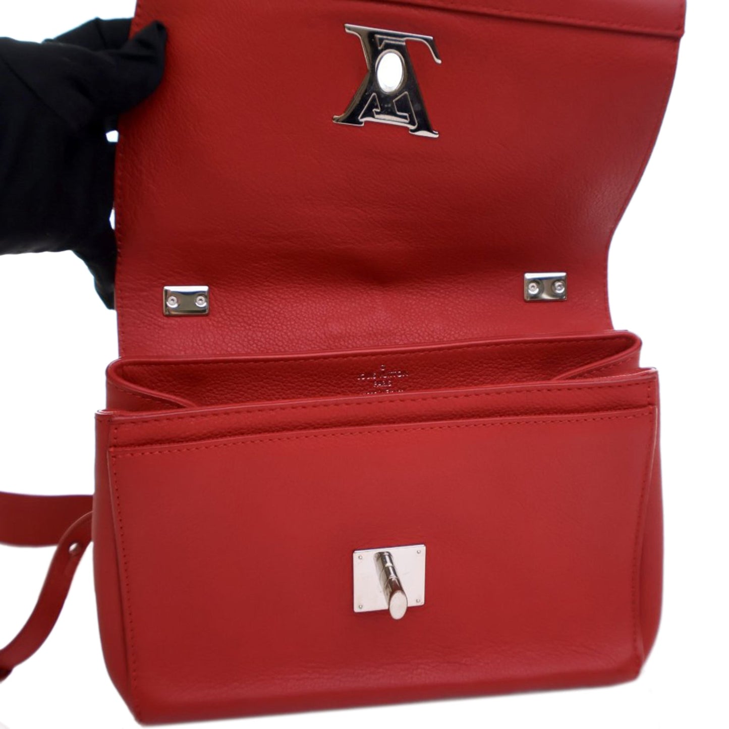 Louis Vuitton Leather Lockme II BB