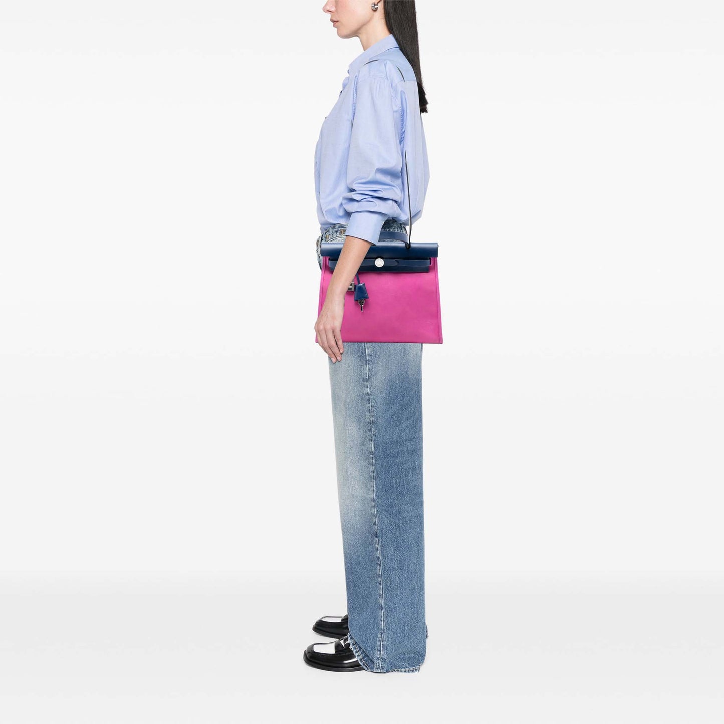 Hermès Toile Herbag Zip 31