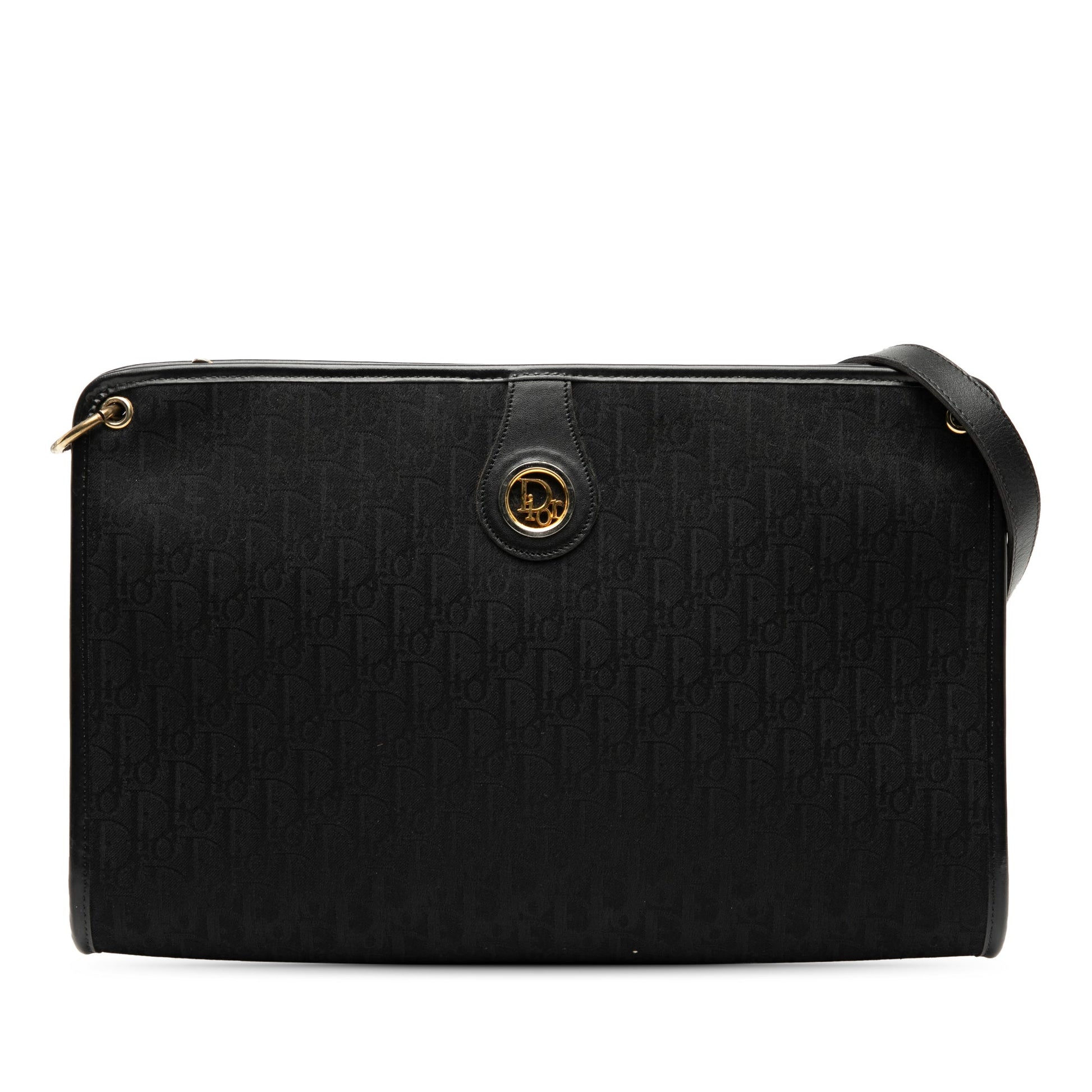 Dior Diorissimo Trotter Canvas Shoulder Bag