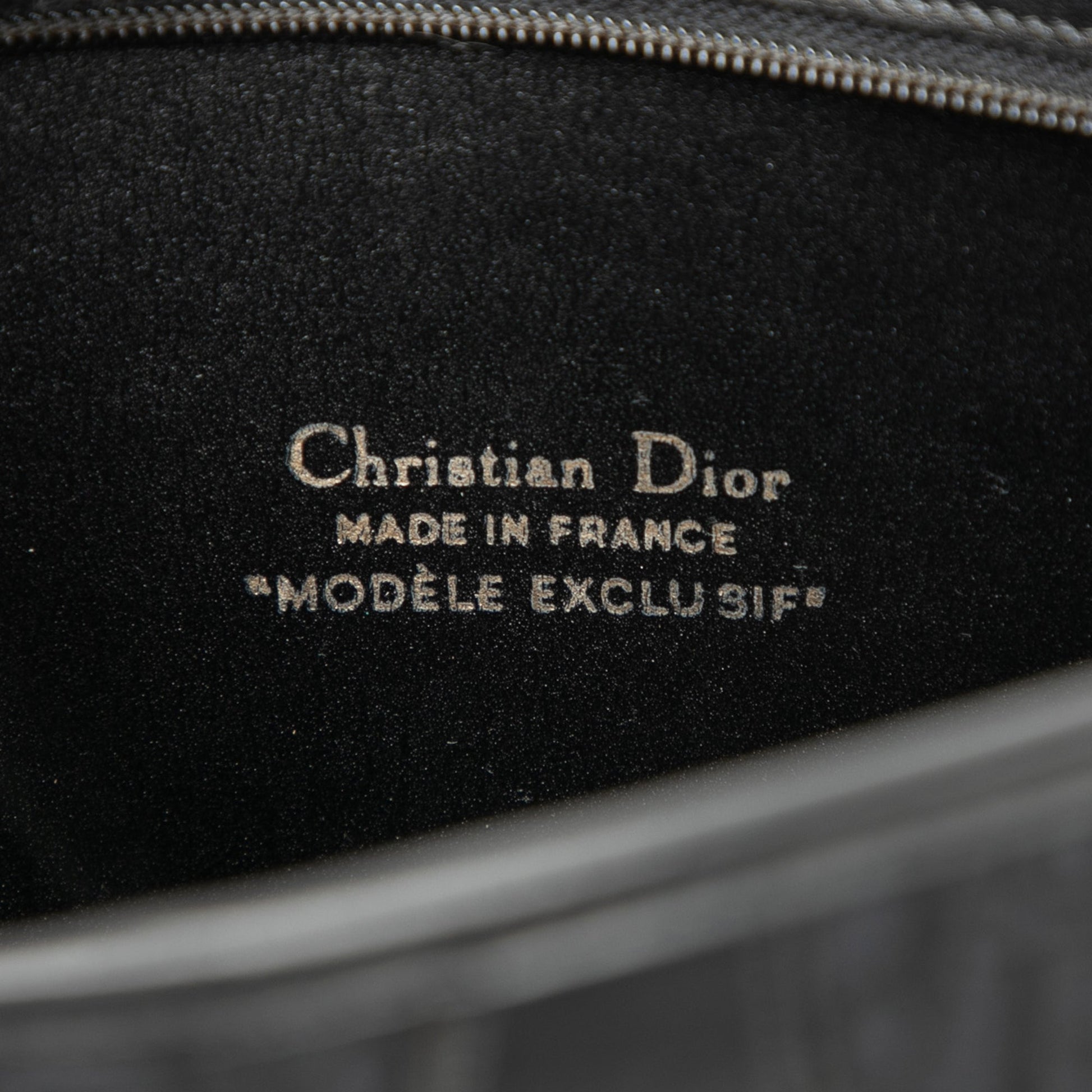 Dior Diorissimo Trotter Canvas Shoulder Bag