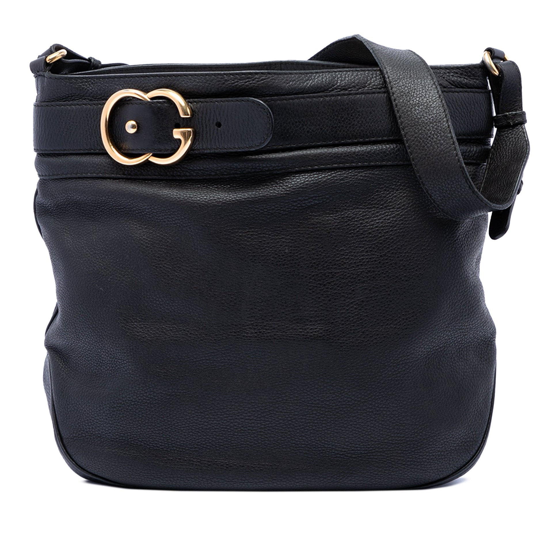 Gucci Large Calfskin Ride Shoulder Bag