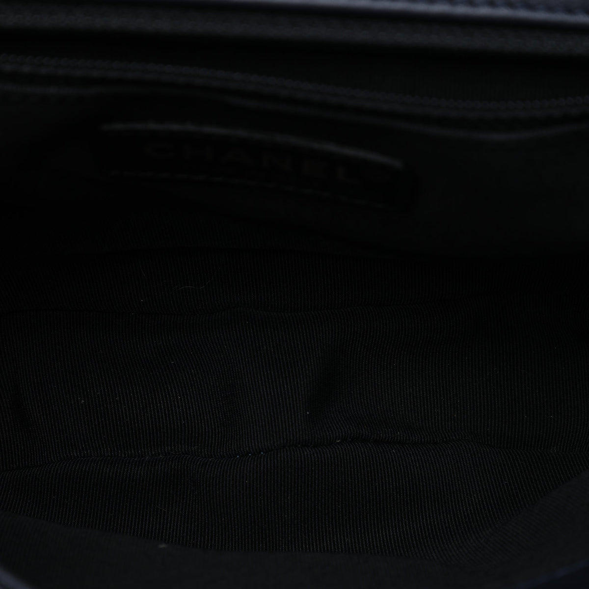 Chanel Small Quilted Lambskin Chain Detail Saddle Bag