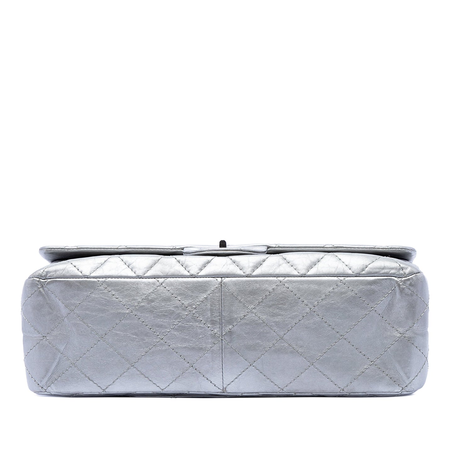 Chanel Quilted Metallic Aged Calfskin Reissue 2.55 Double Flap 227