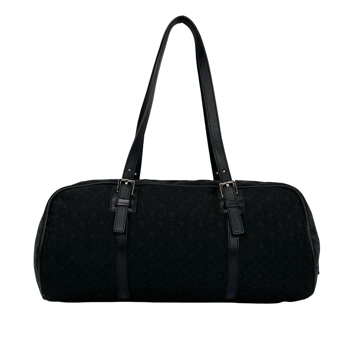 Celine C Macadam Canvas Handbag
