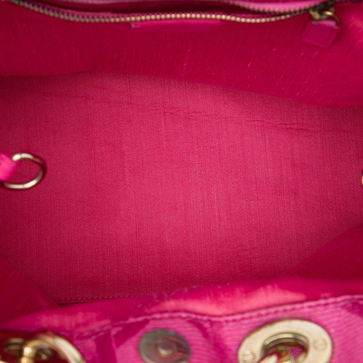 Dior Small Canvas Cannage Lady Dior Soft Shopping Tote