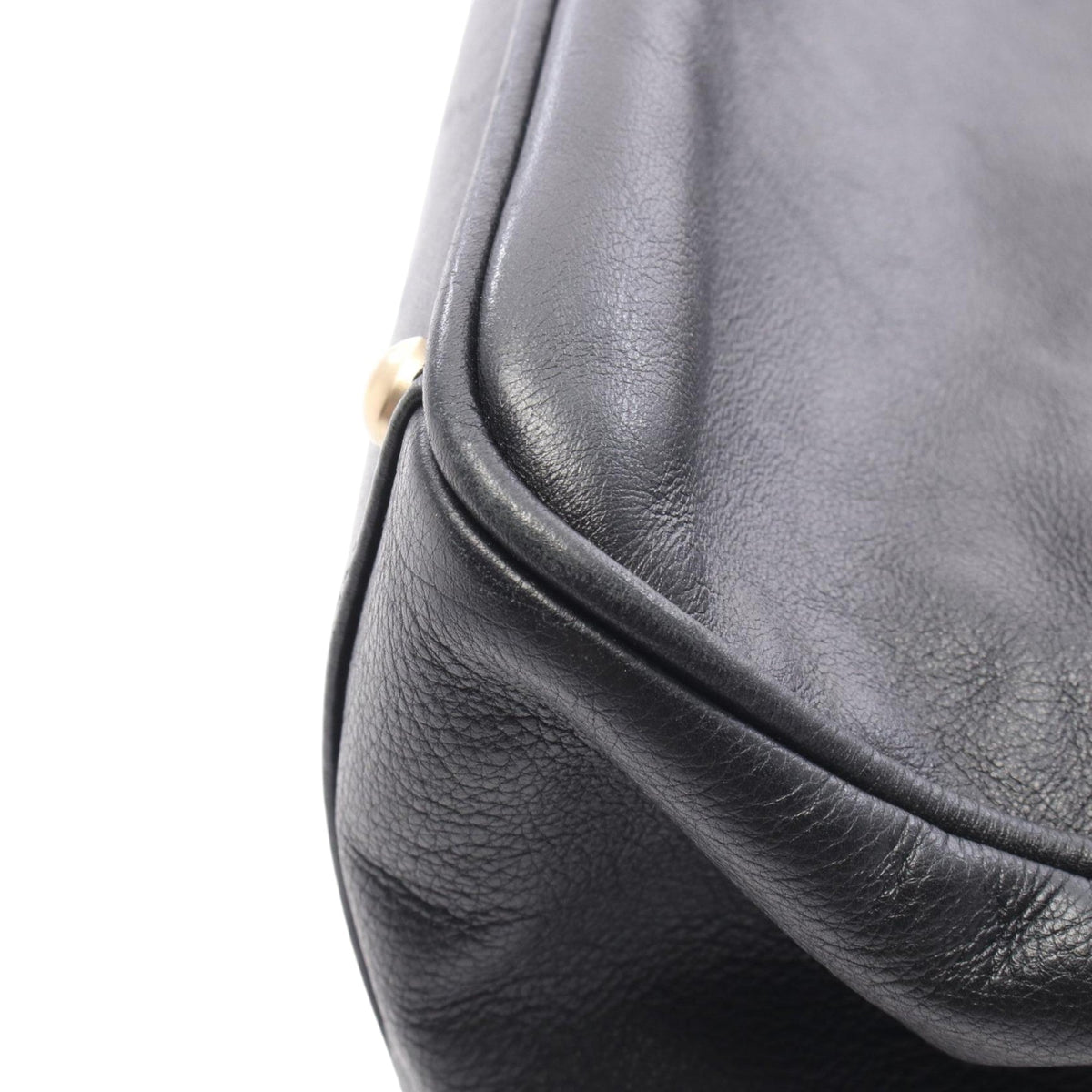 Chanel Lambskin Embossed Camellia Logo Tote