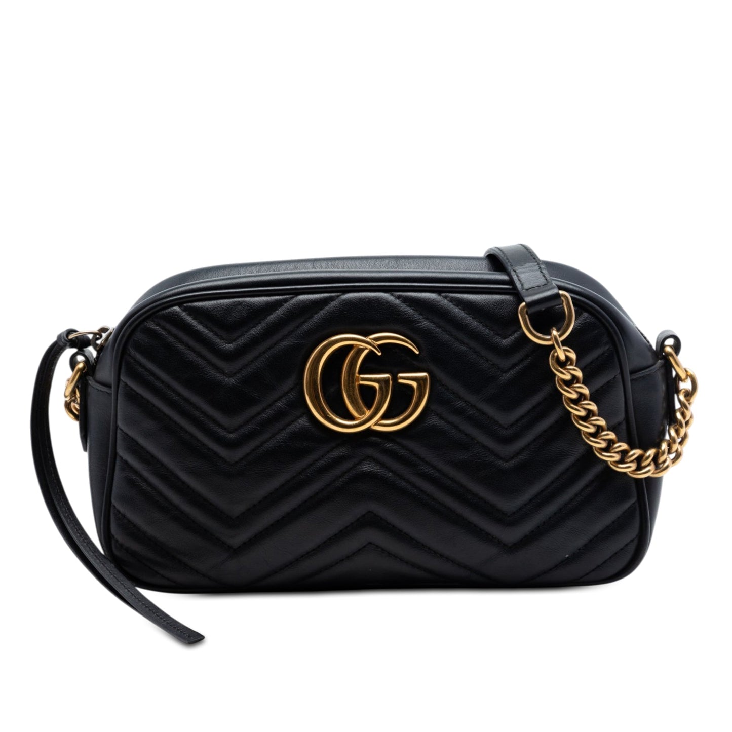 Gucci Small GG Marmont Matelasse Calfskin Crossbody
